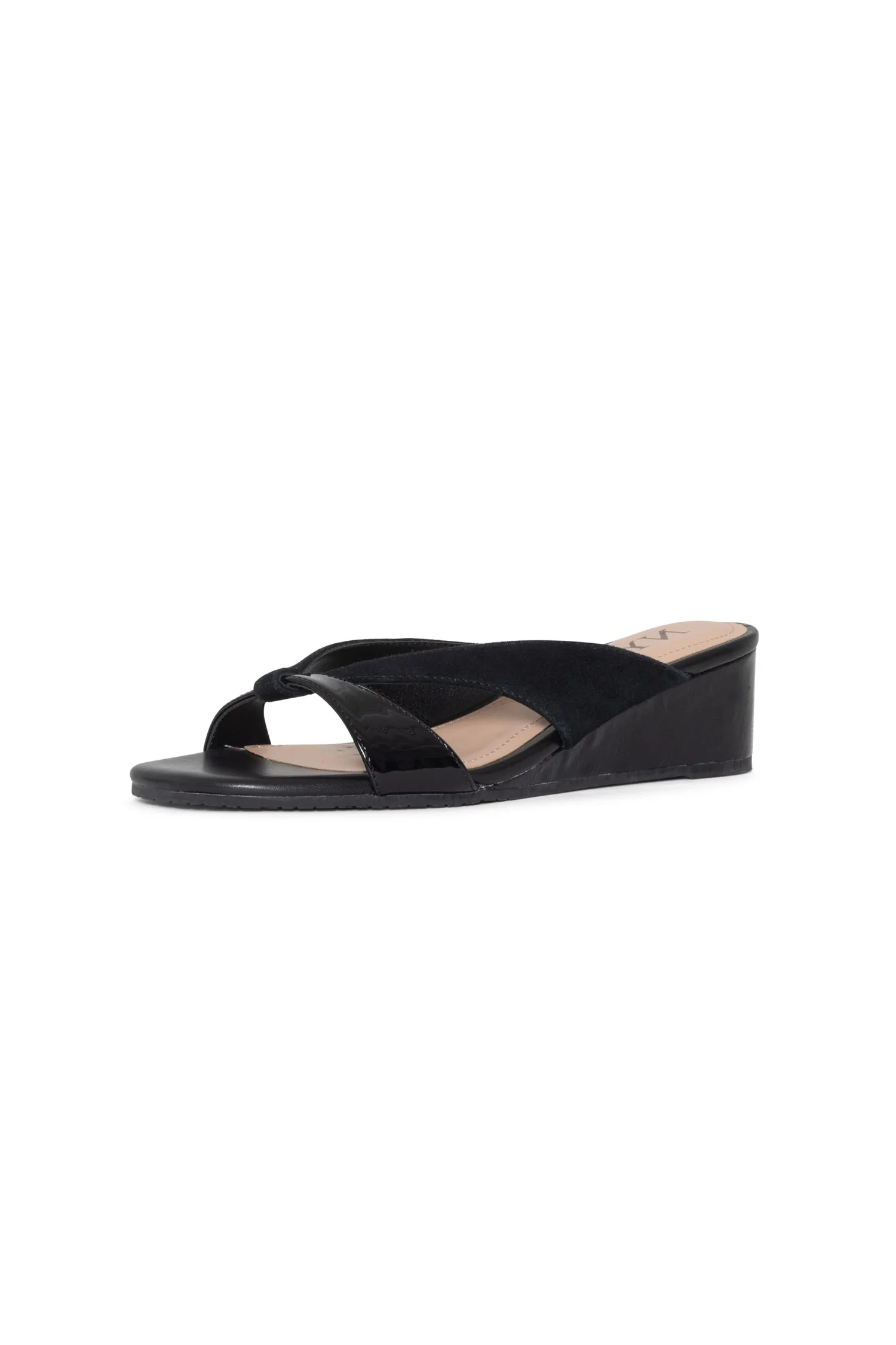 Contessa Wedge Sandals - Black - Image 6