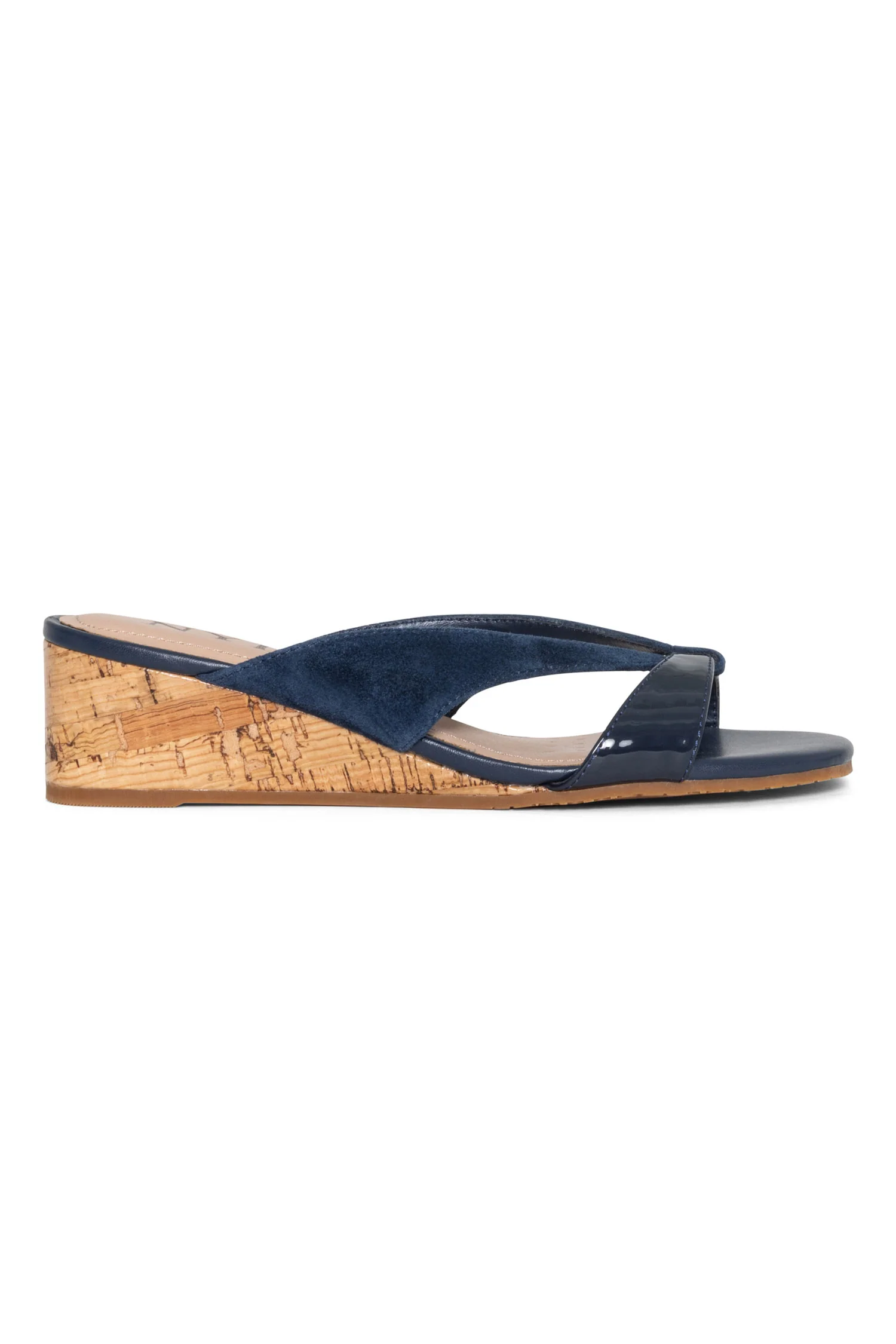 Contessa Wedge Sandals - Navy - Image 2