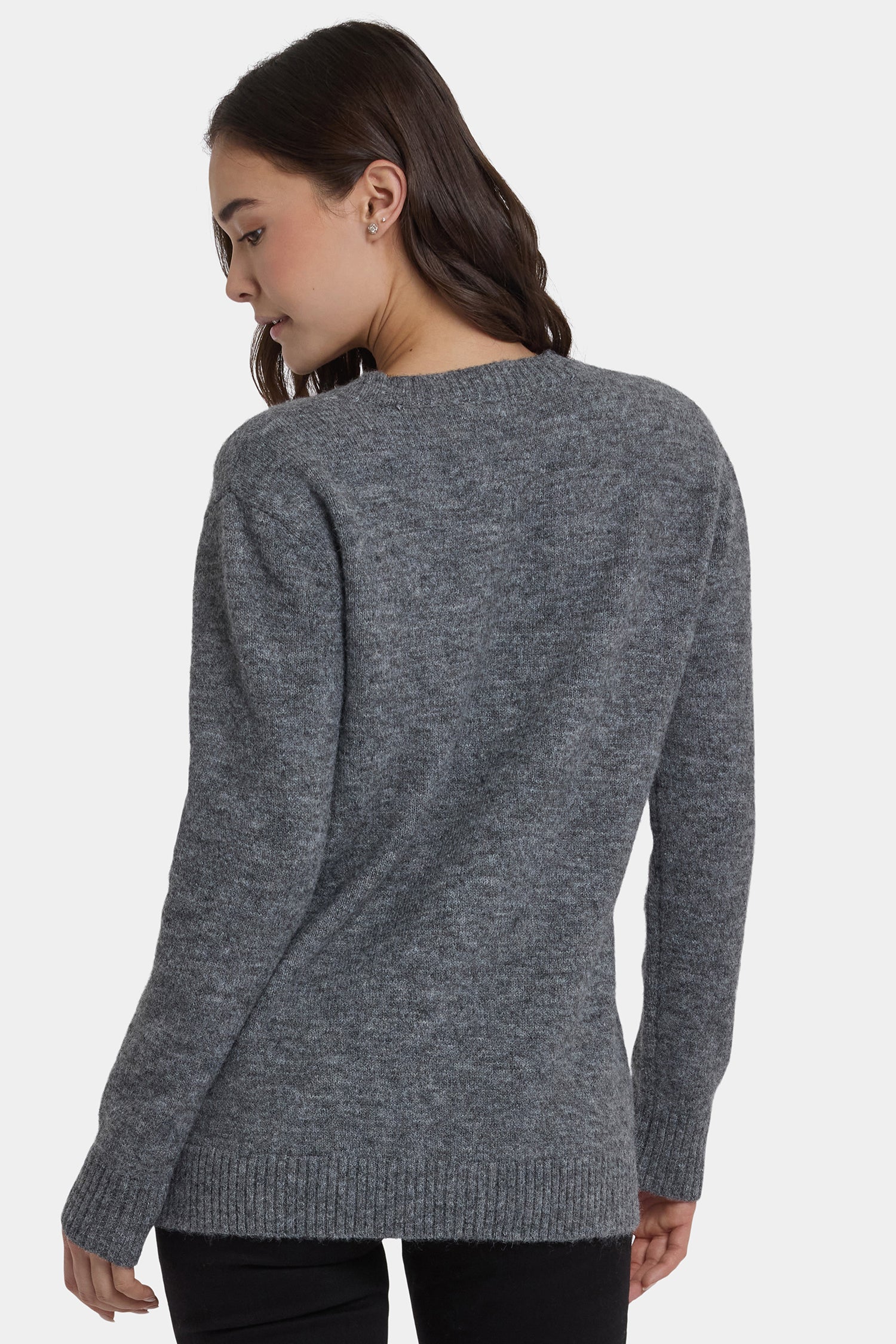 Crystal Cardigan - Charcoal Heather - Image 5