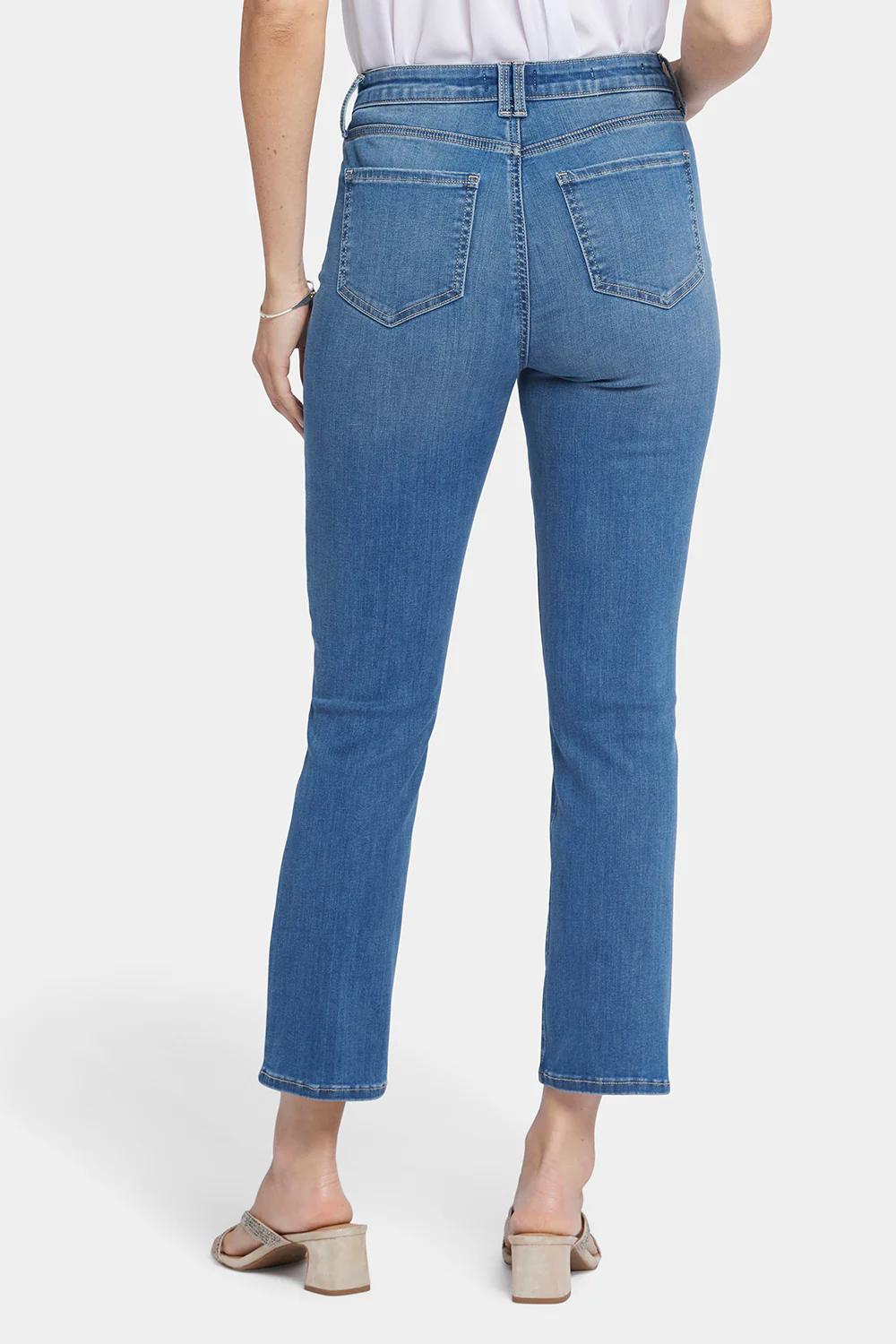 Curve Shaper™ Sheri Slim Ankle Jeans - Blue Water - Image 2