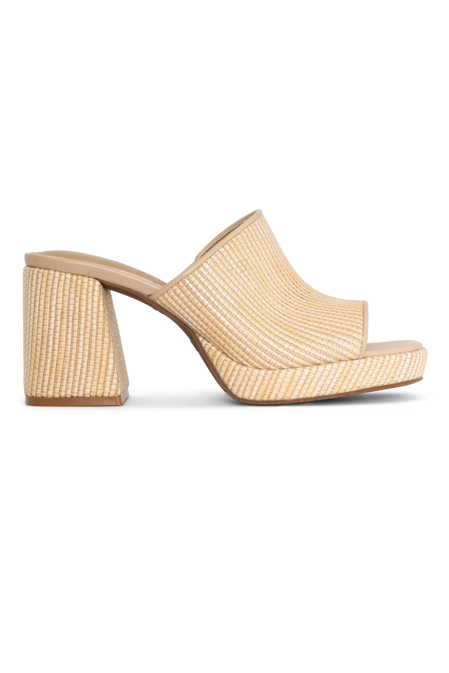 Dewi Platform Sandals - Natural - Image 2