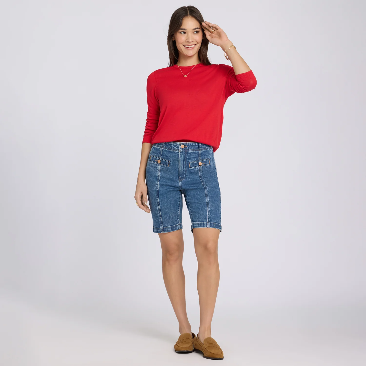 Ella Denim Shorts - Salton - Image 6