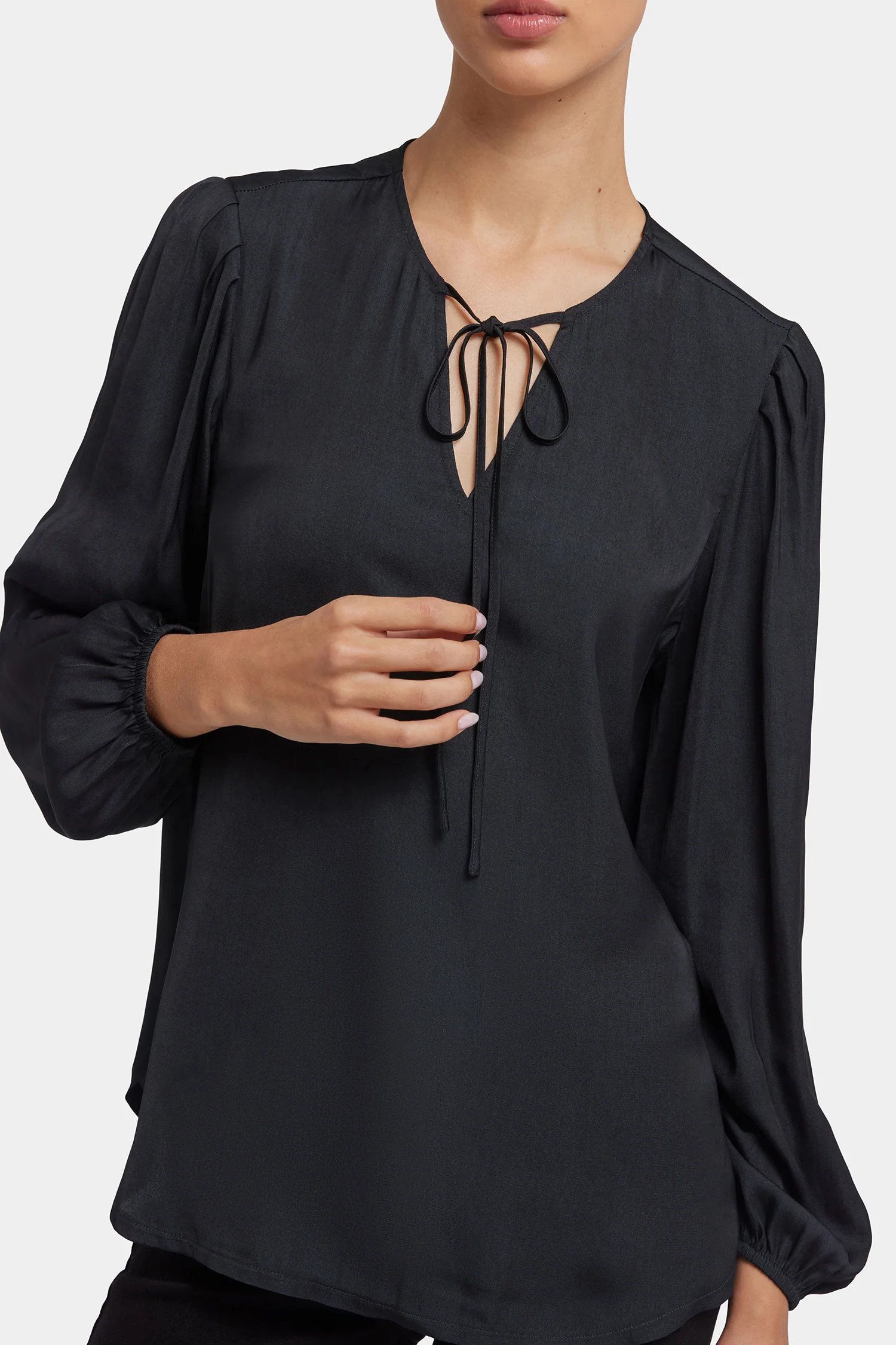 Elsie Blouse - Black - Image 5