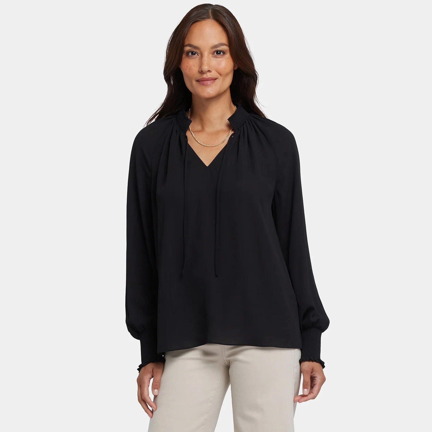 Gemma Blouse - Black - Image 7