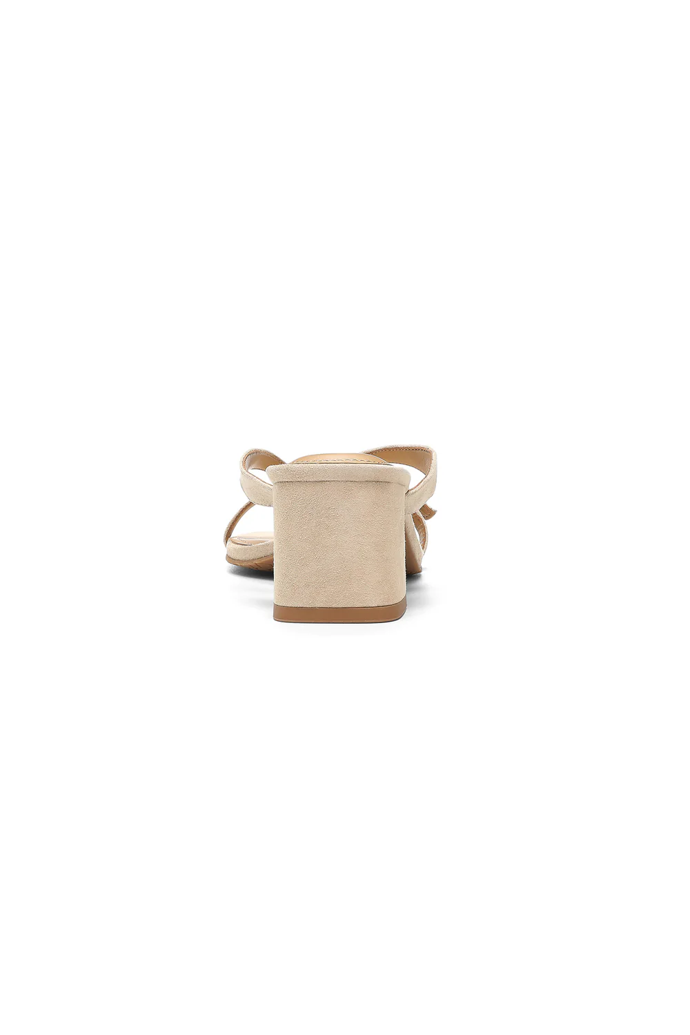 Glam Block Heel Sandals In Wide Width - Sand - Image 3