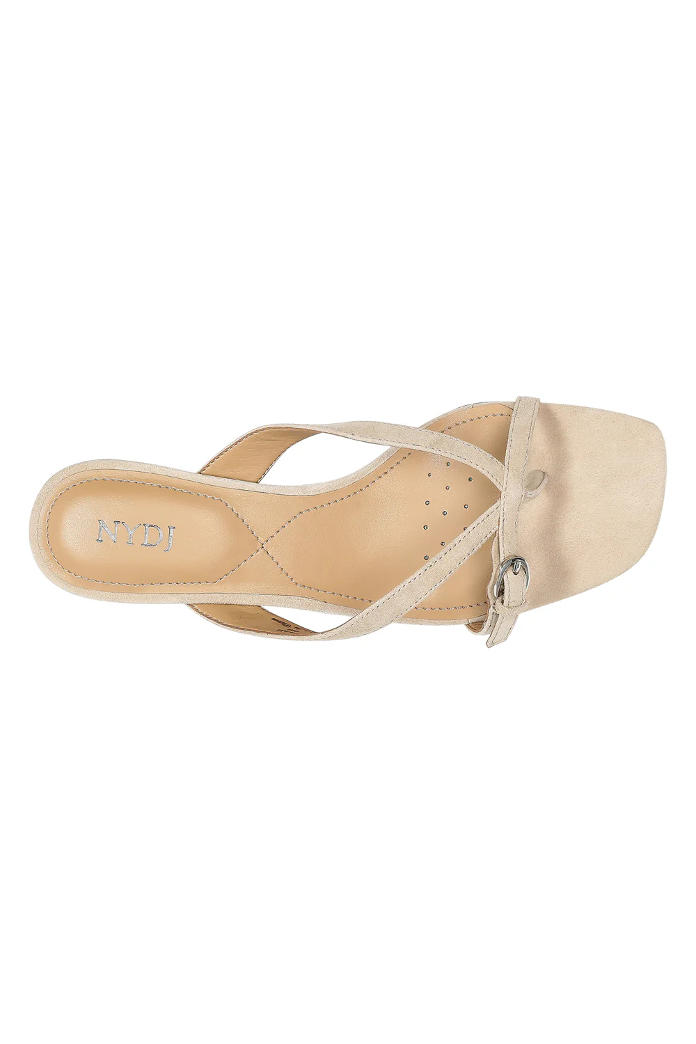 Glam Block Heel Sandals In Wide Width - Sand - Image 4