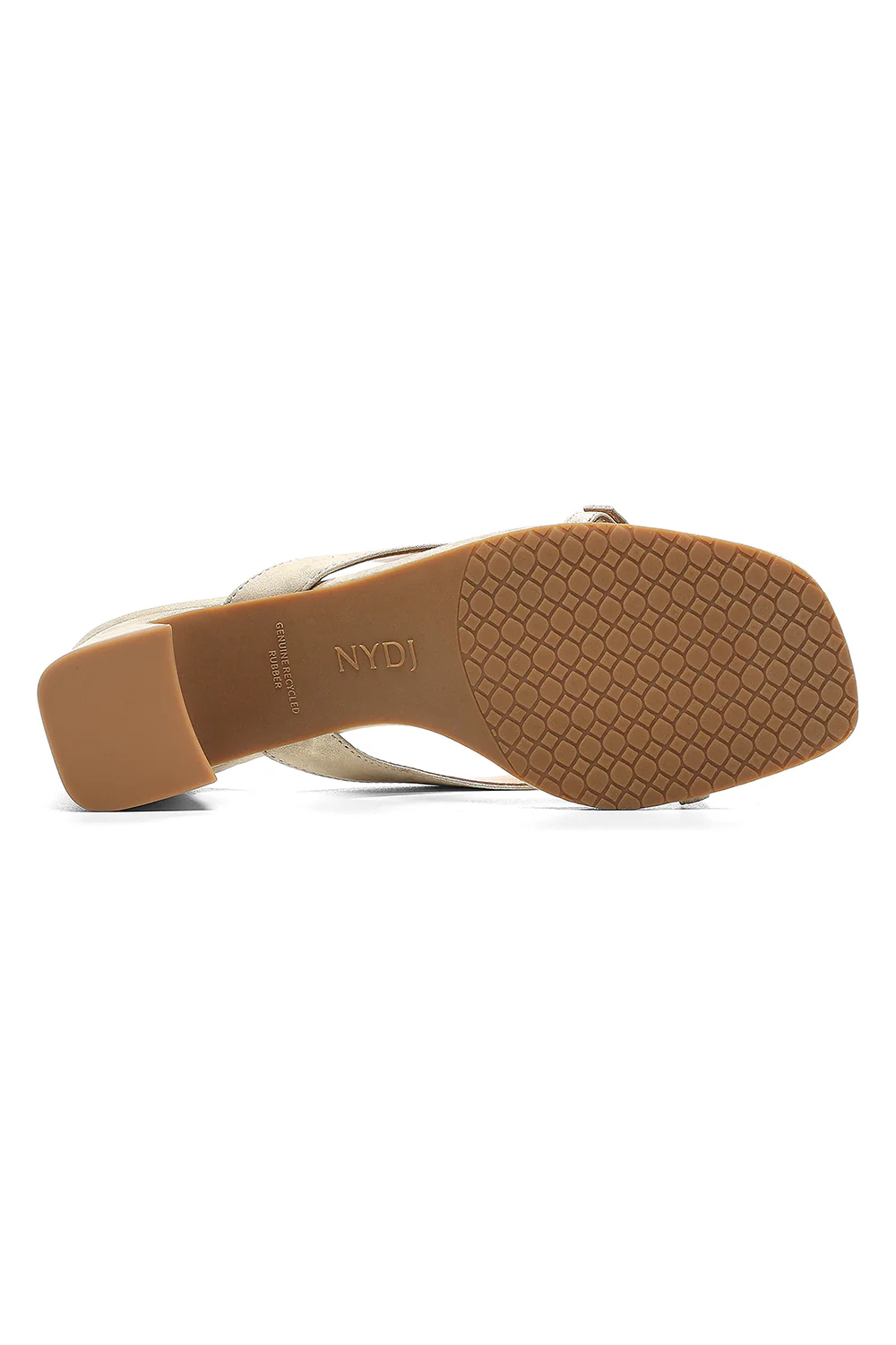 Glam Block Heel Sandals - Light Gold - Image 5