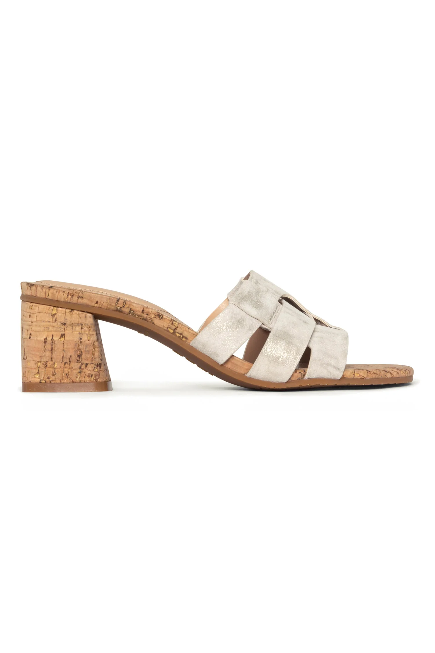 Gloriana Mule Sandals - Pewter - Image 2