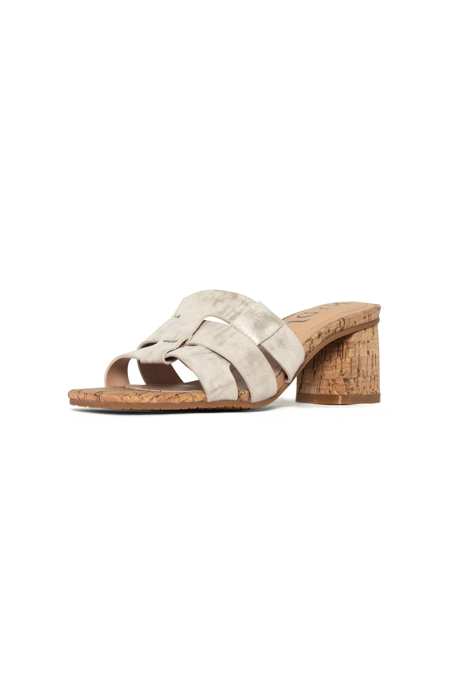 Gloriana Mule Sandals - Pewter - Image 6