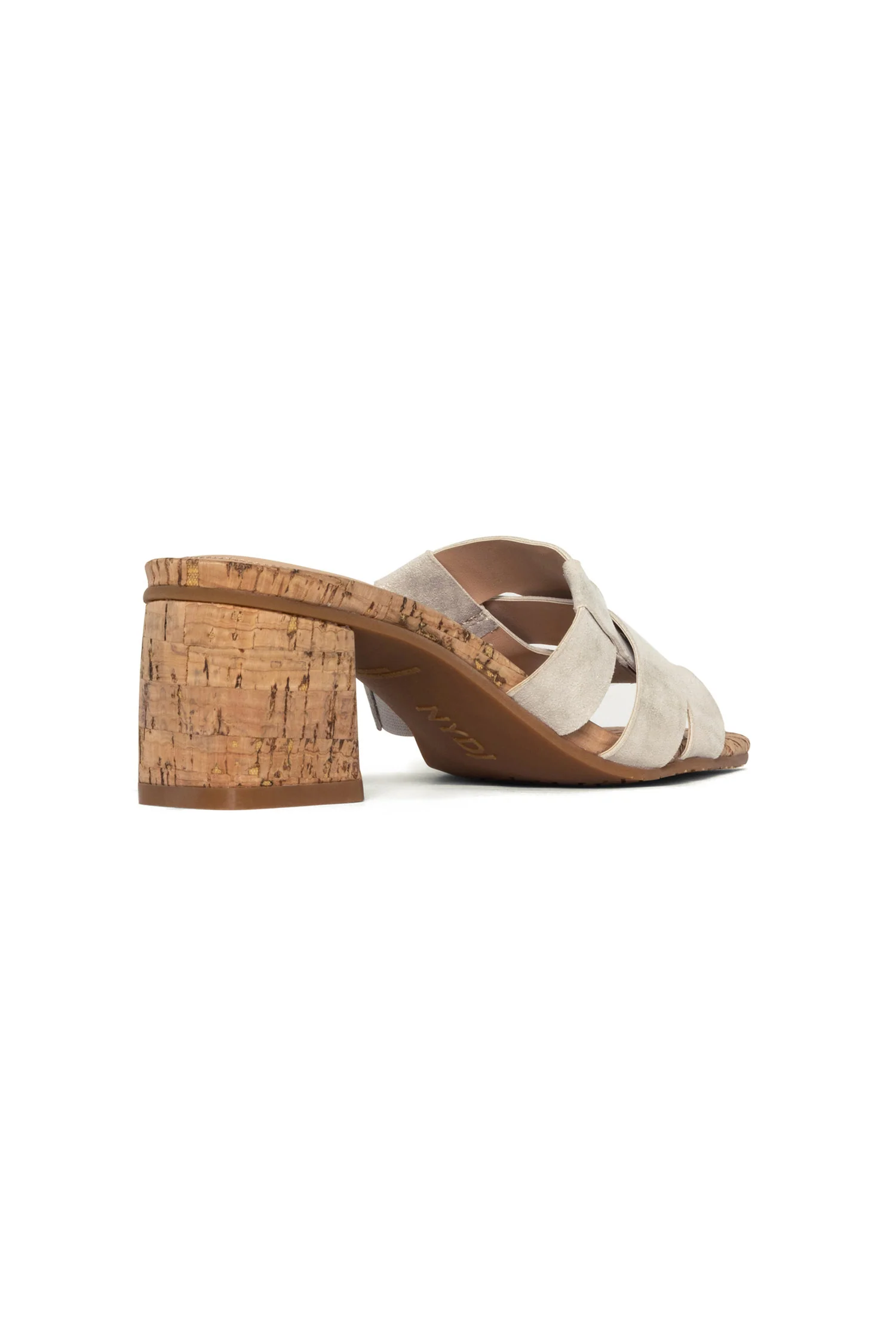 Gloriana Mule Sandals - Pewter - Image 7
