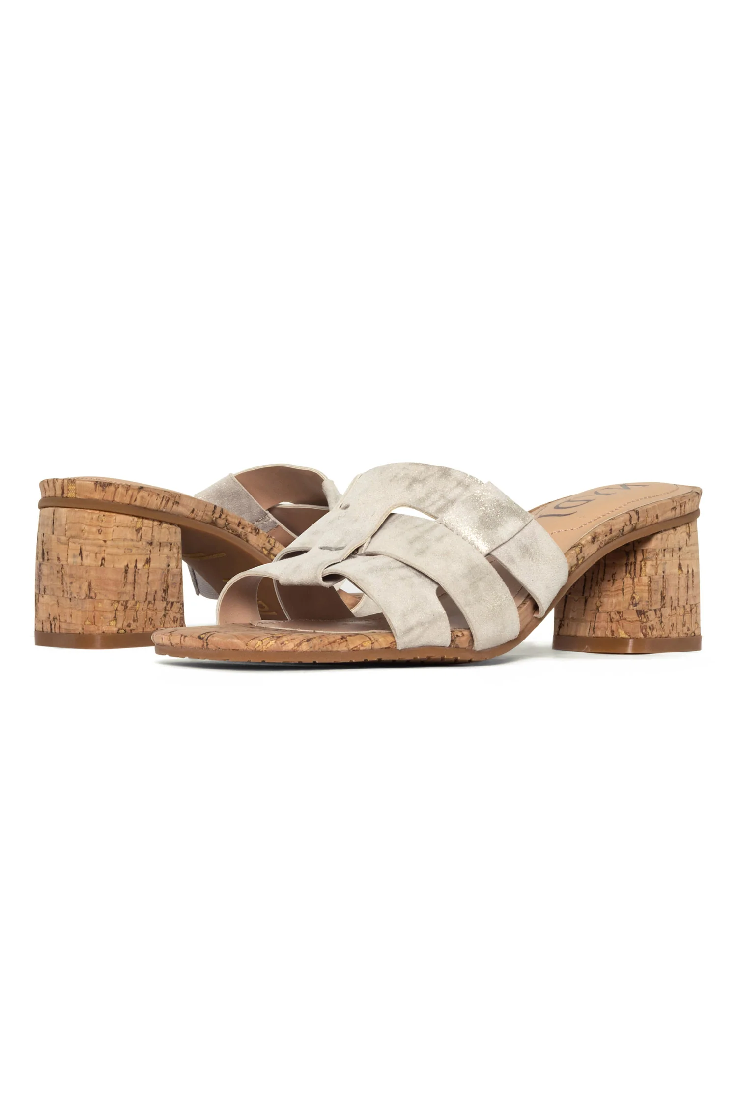 Gloriana Mule Sandals - Pewter - Image 8