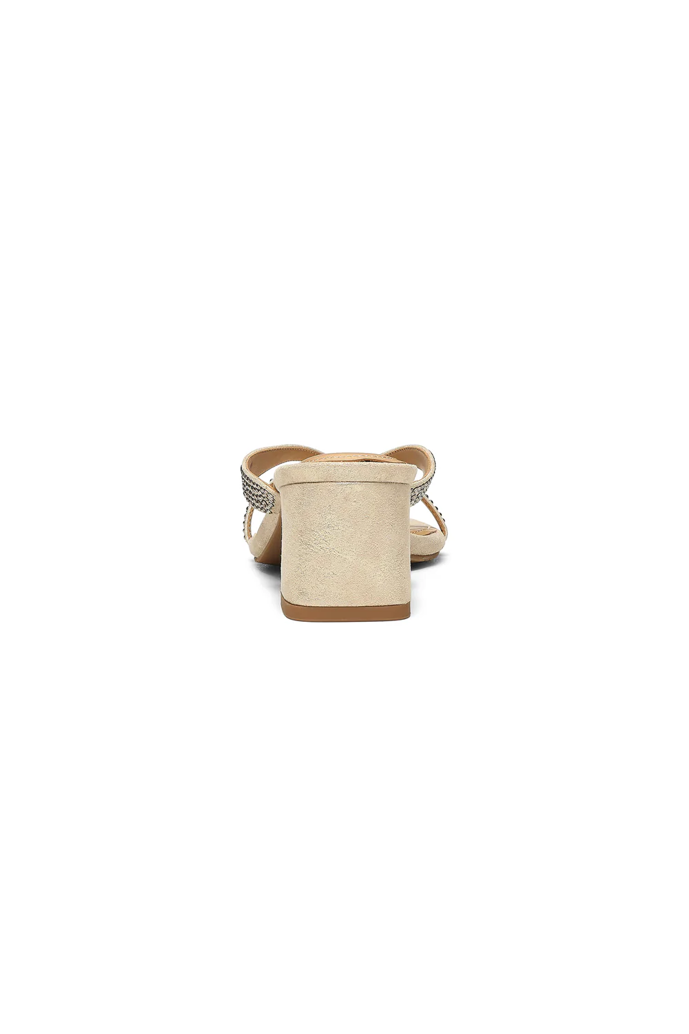 Glynn Block Heel Sandals - Light Gold - Image 3