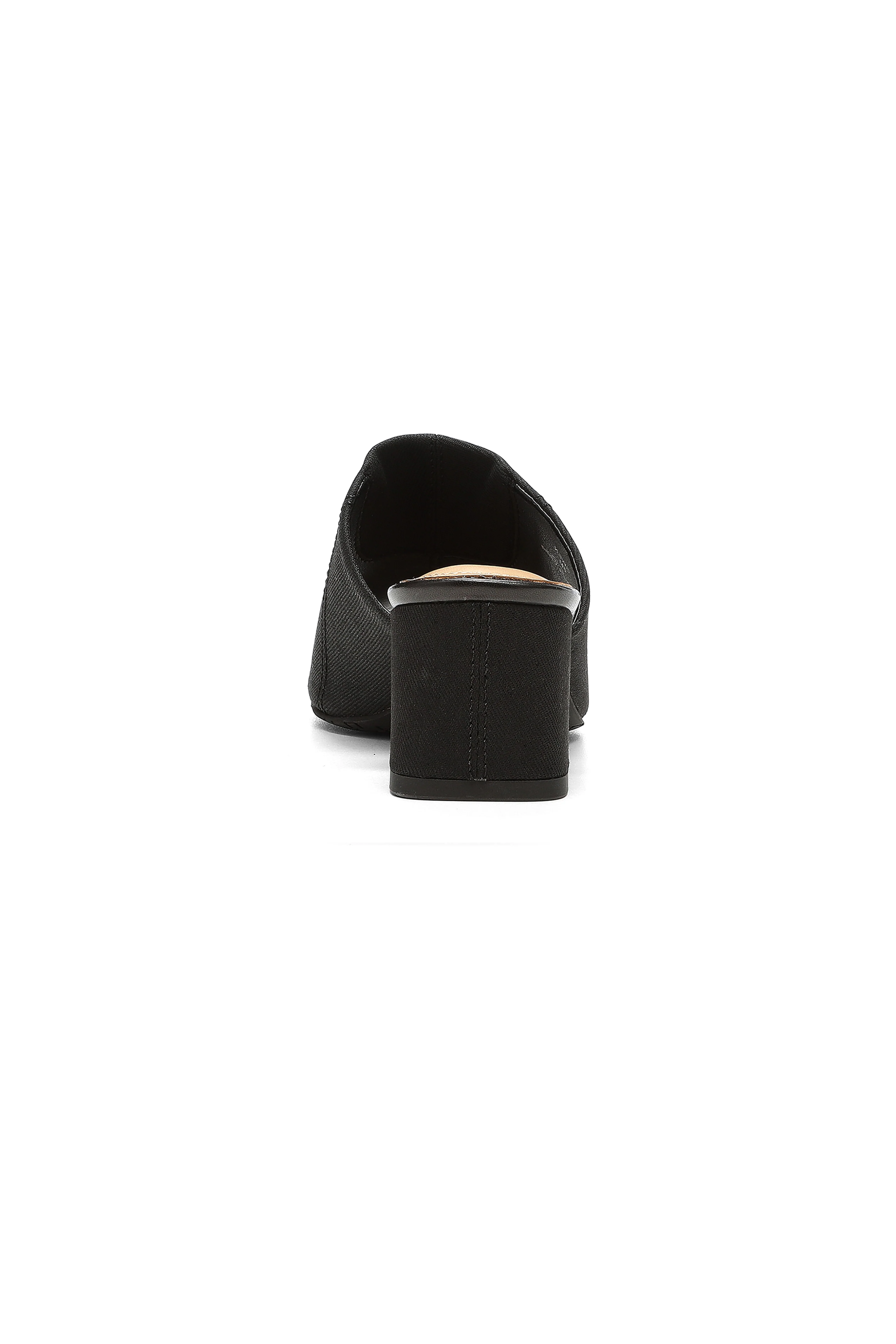 Gwen Stretch Mules - Black - Image 3