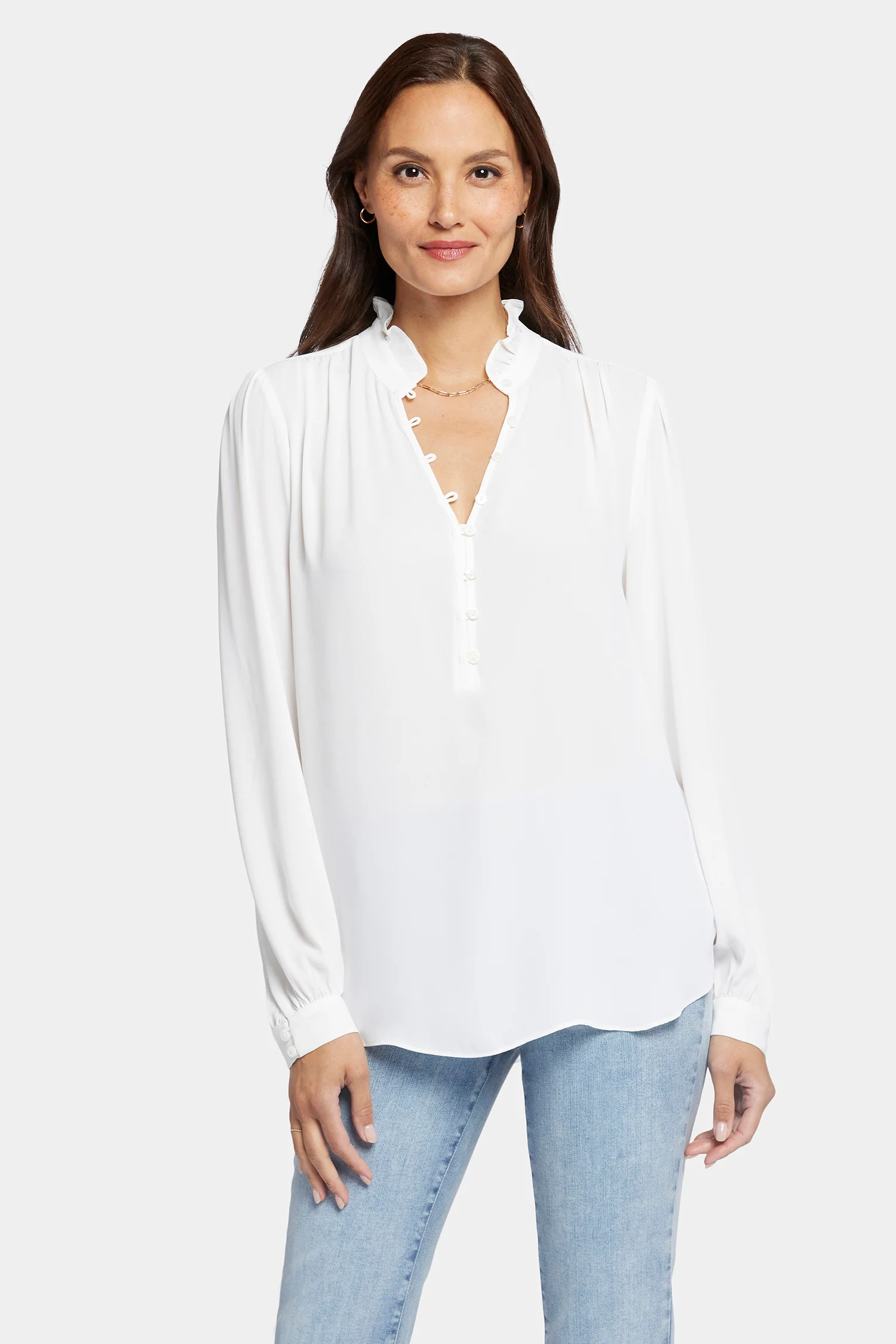 Hannah Blouse - Optic White - Image 4