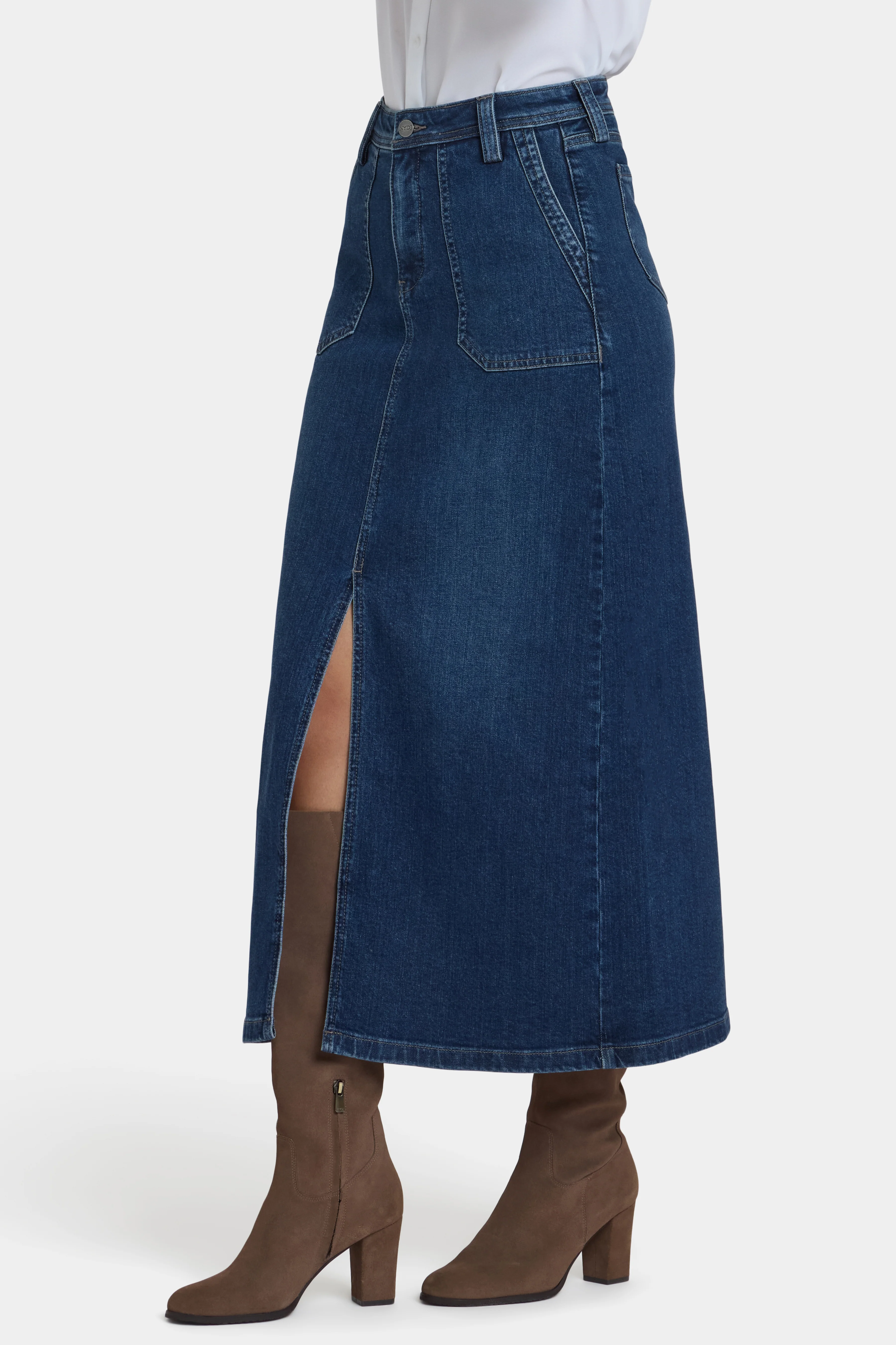 High Rise Long Skirt - Louvre Sapphire - Image 2