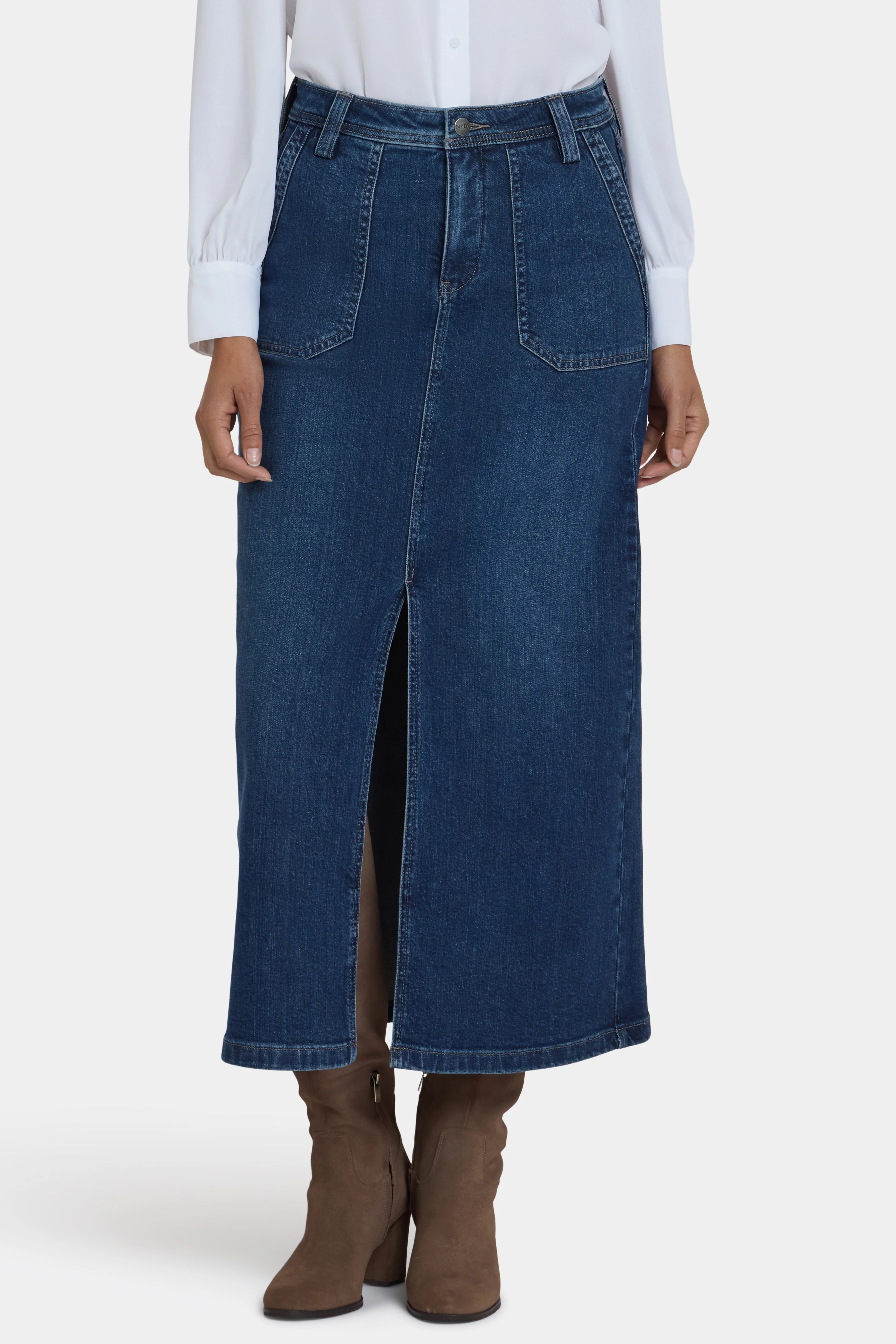 High Rise Long Skirt - Louvre Sapphire - Image 3