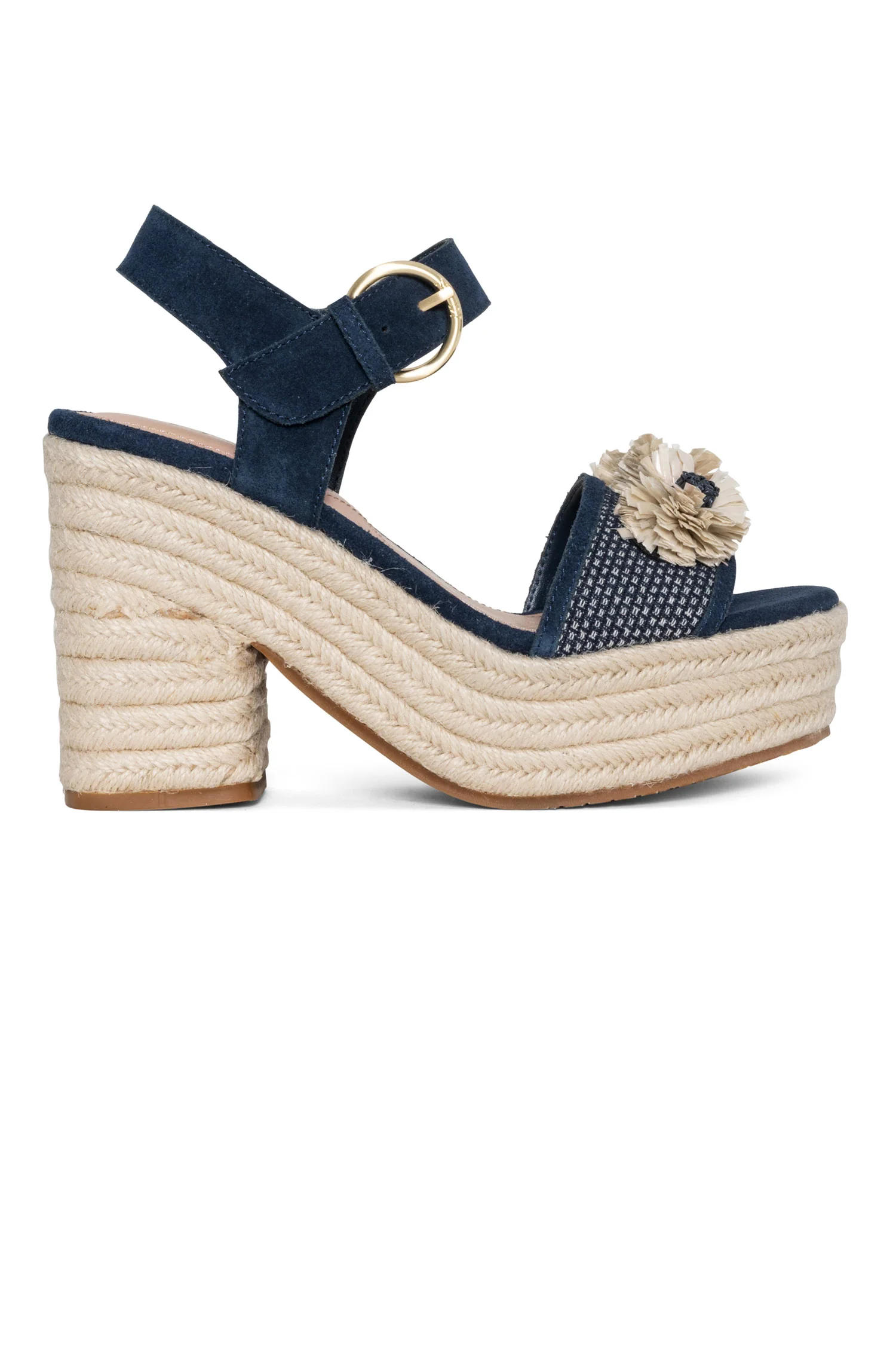 Houston Platform Sandals - Indigo - Image 2
