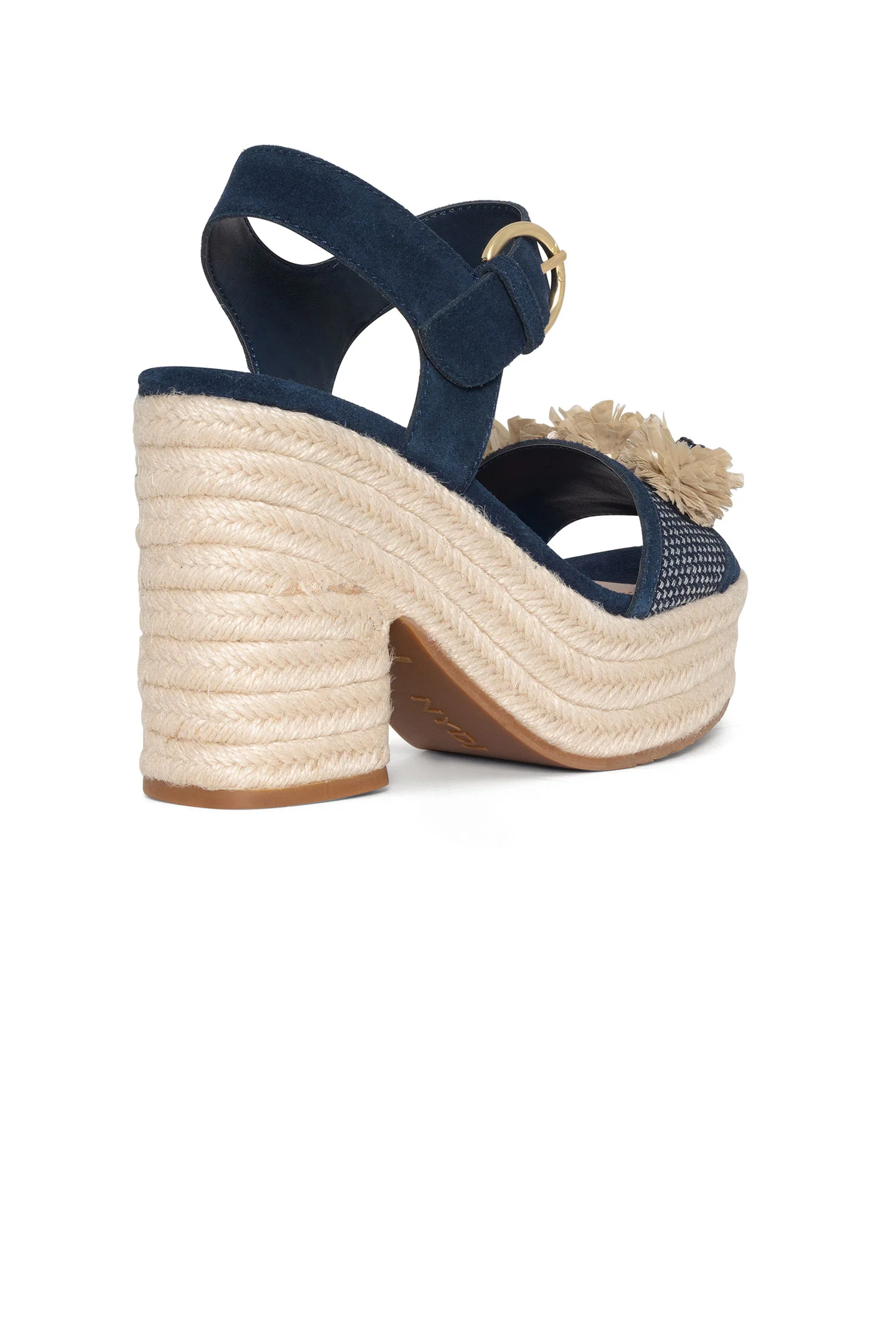 Houston Platform Sandals - Indigo - Image 7
