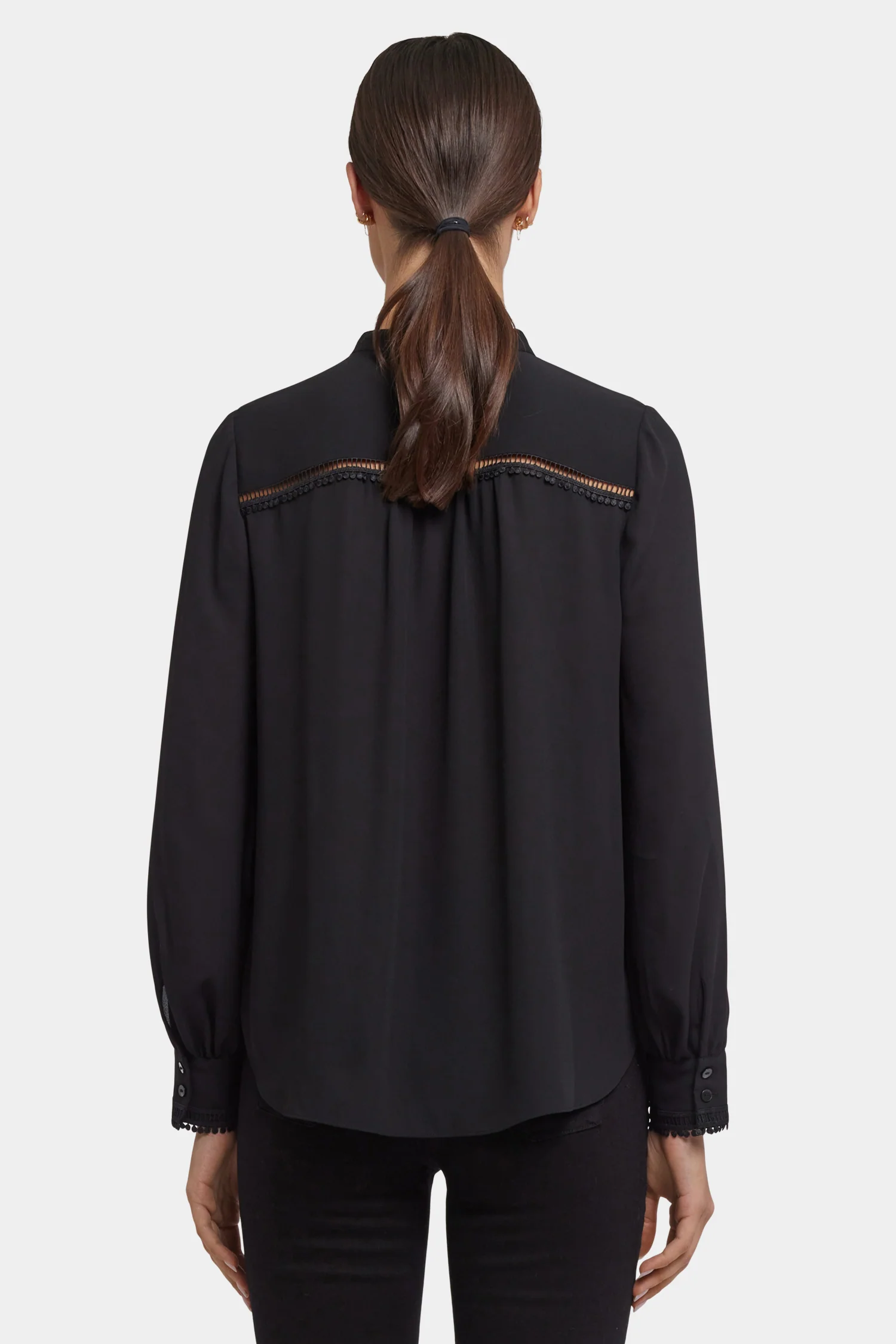Janie Blouse - Black - Image 3