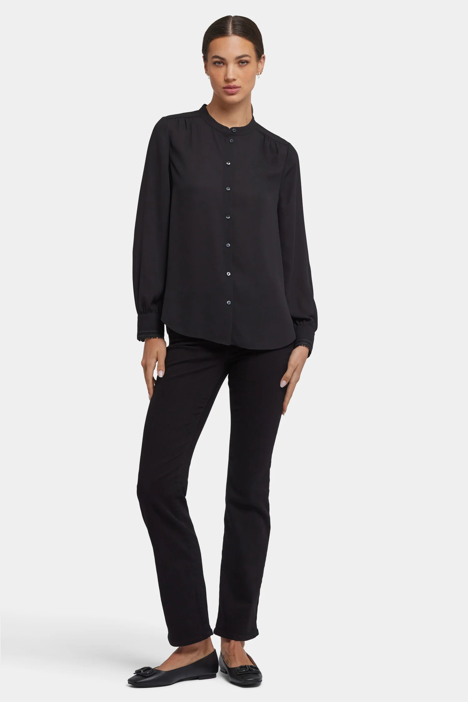Janie Blouse - Black - Image 5
