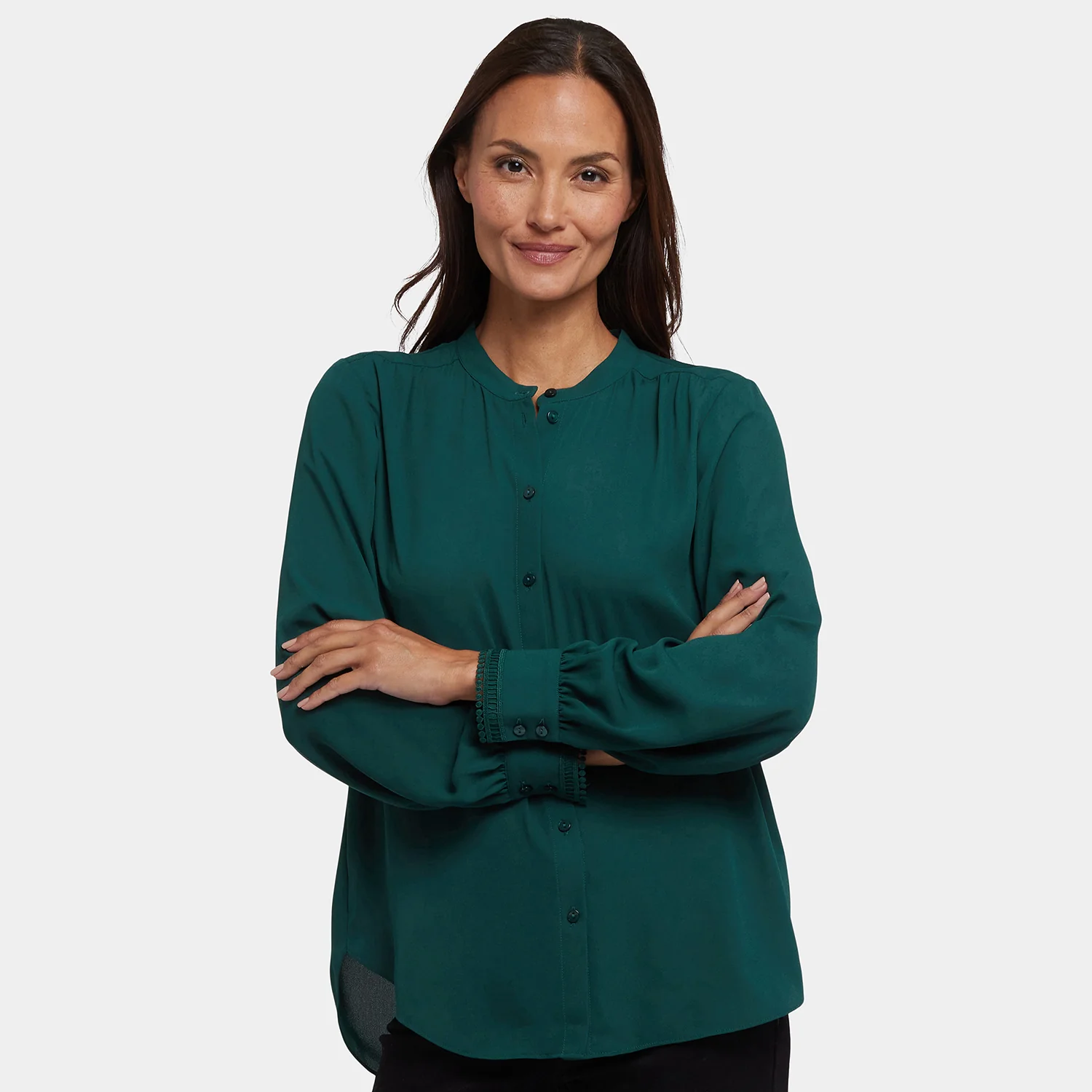 Janie Blouse - Pine Forest - Image 8