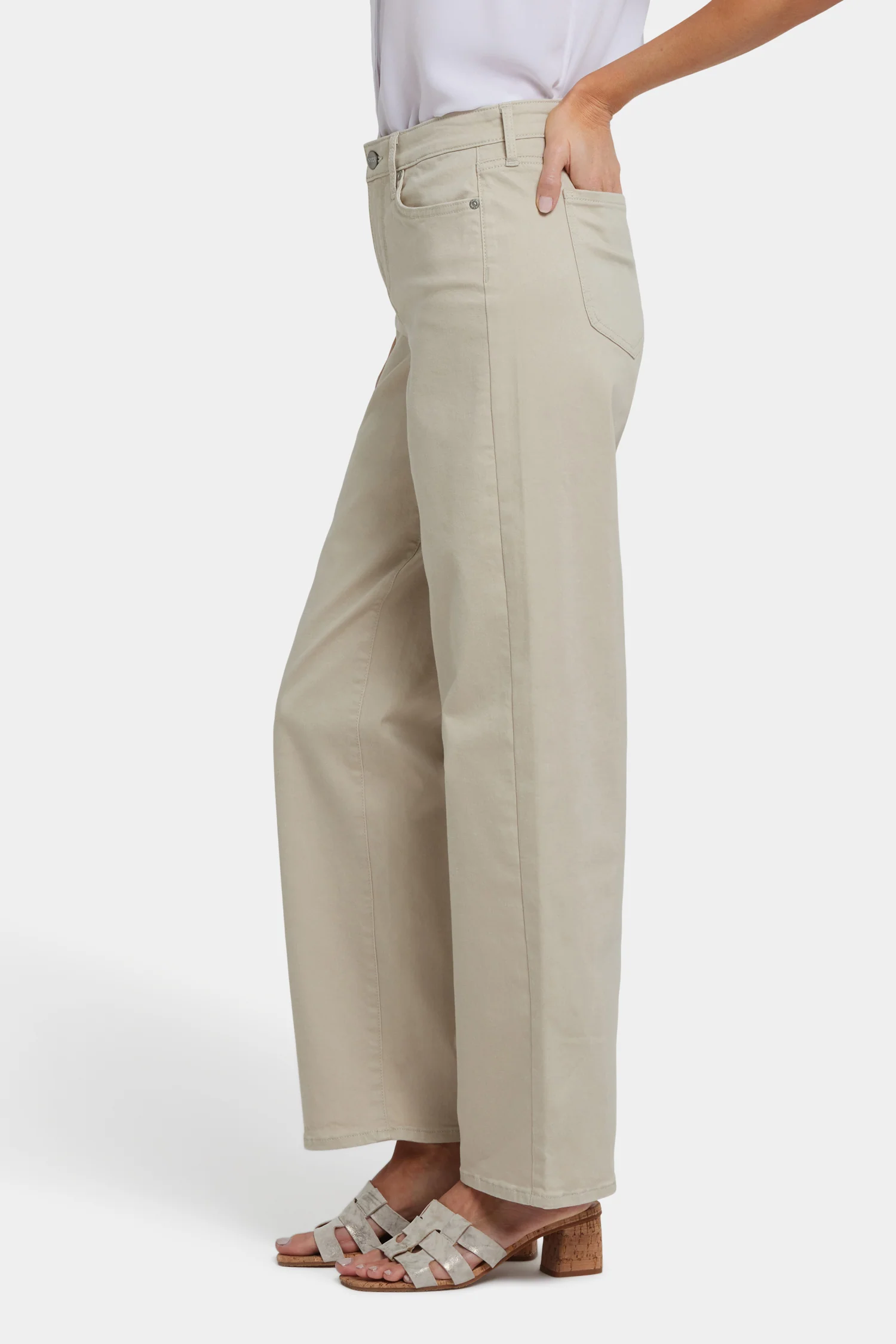 Jemma Barrel Jeans - Feather - Image 4