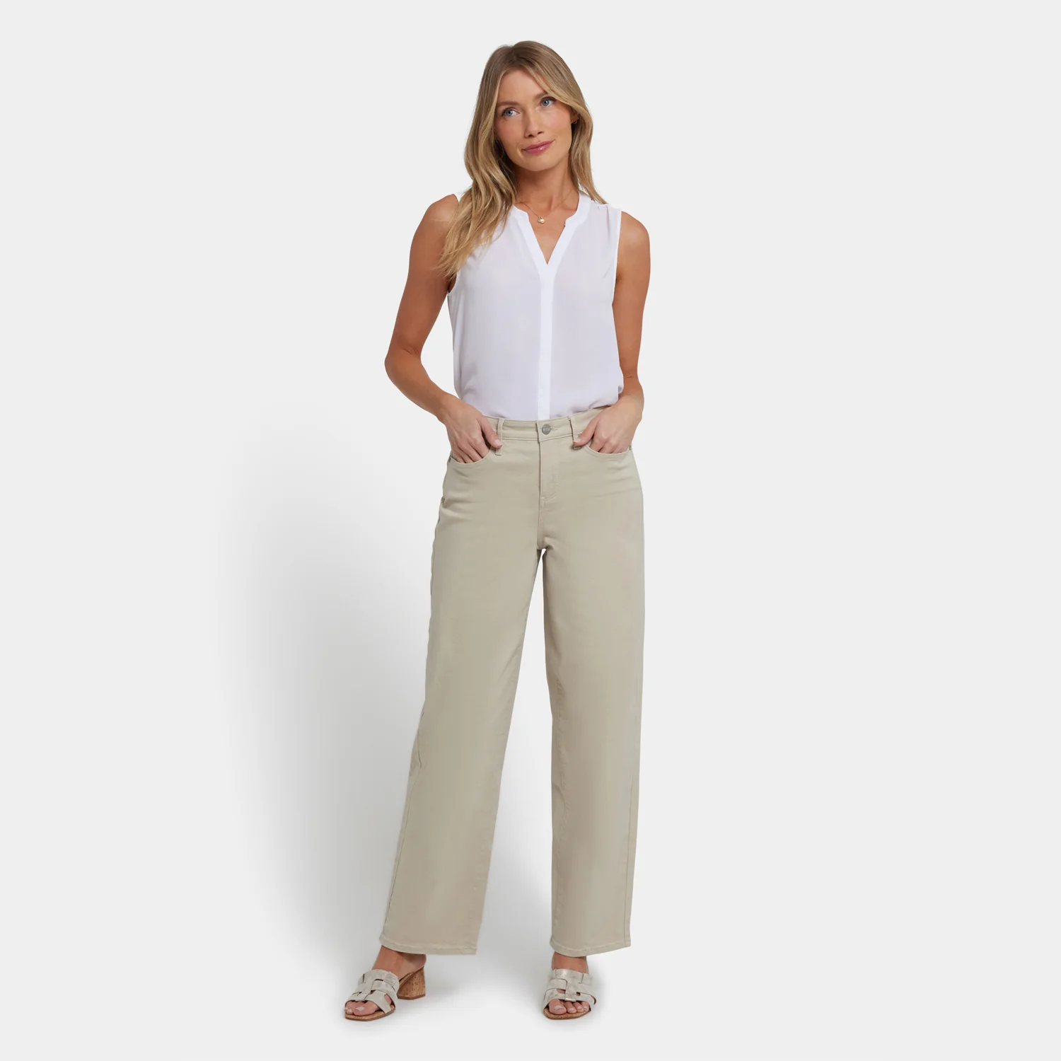 Jemma Barrel Jeans - Feather - Image 6