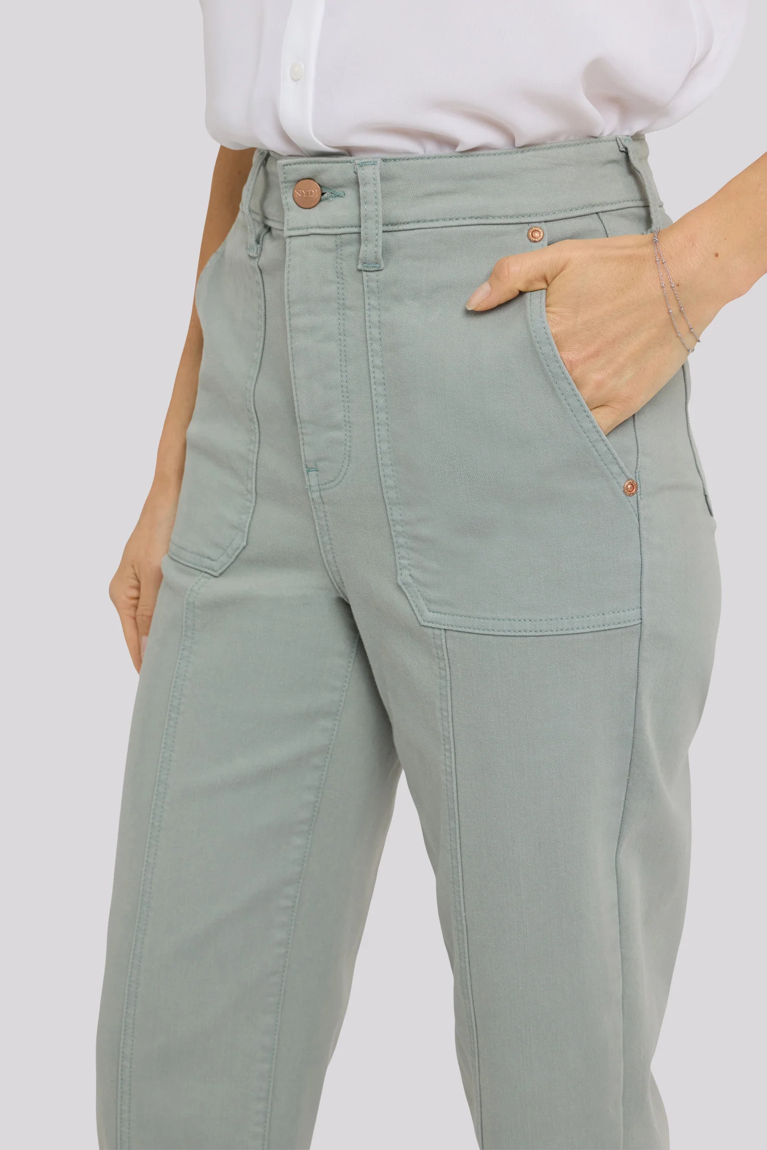 Kasey Stovepipe Ankle Jeans - Mistletoe - Image 2
