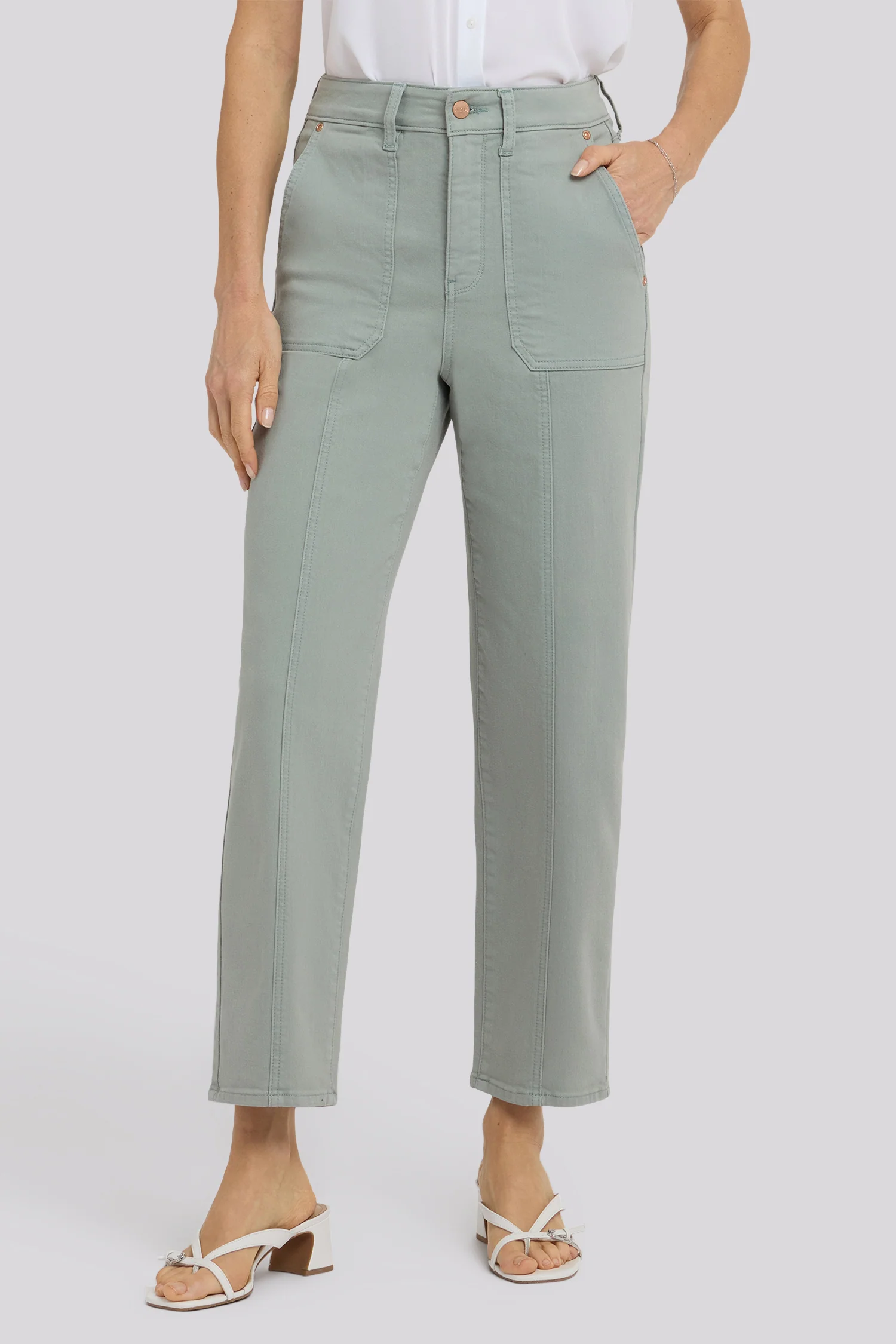 Kasey Stovepipe Ankle Jeans - Mistletoe - Image 5
