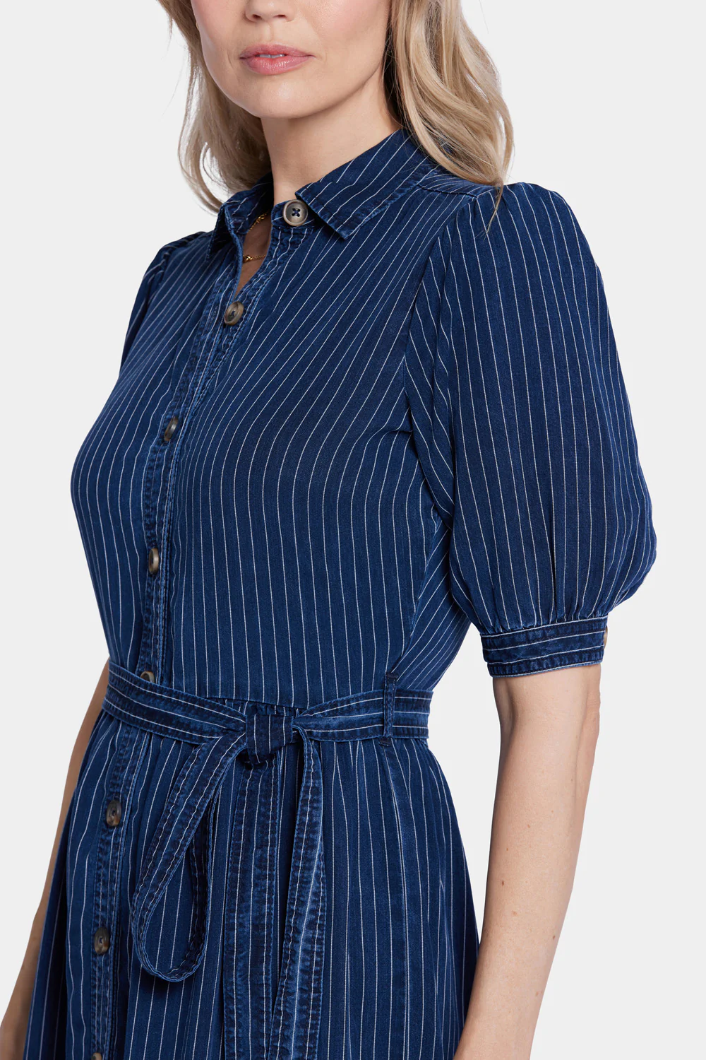 Kate Ruffle Dress  - Dark Ocean - Image 2
