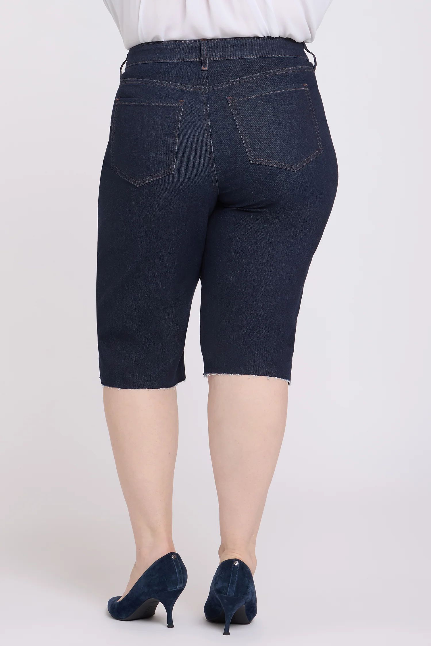 Kristie '80s Bermuda Denim Shorts In Plus Size - Magical - Image 2