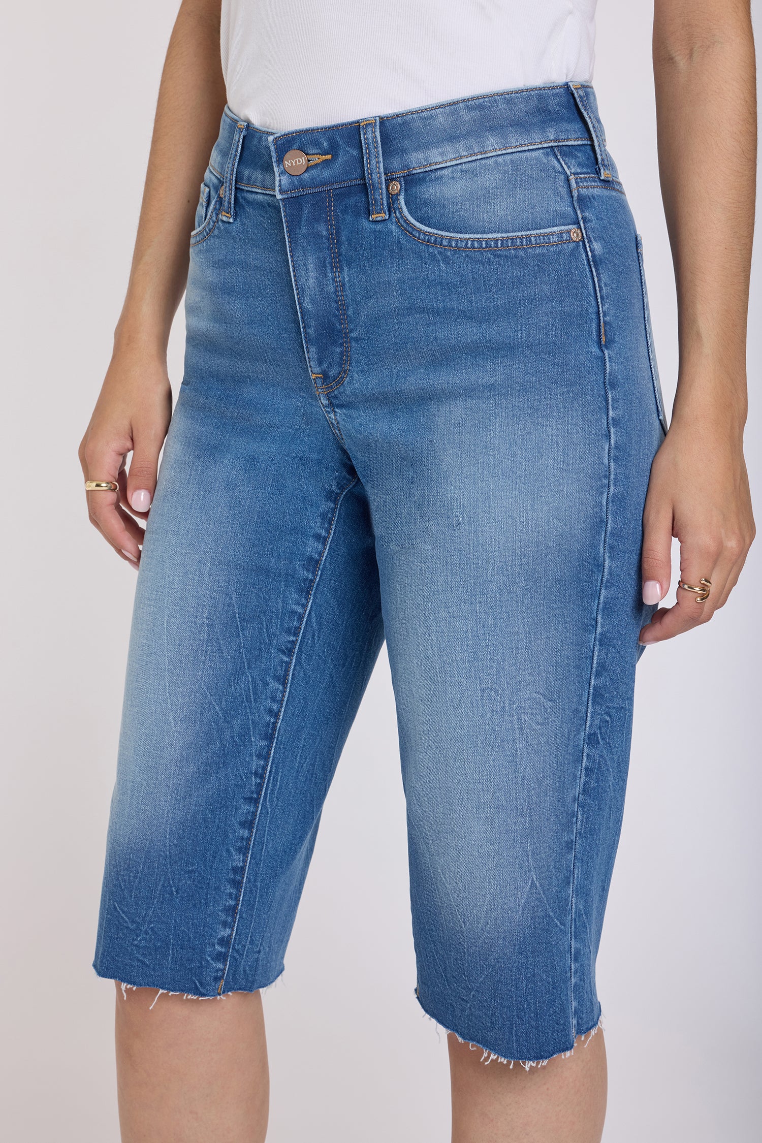Kristie '80s Bermuda Denim Shorts - Pacifica - Image 5
