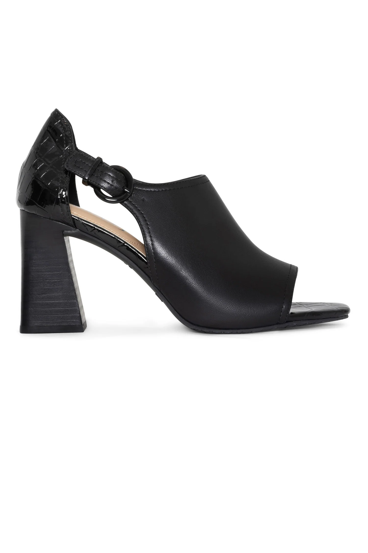 Larlie Block Heel Sandals - Black - Image 2