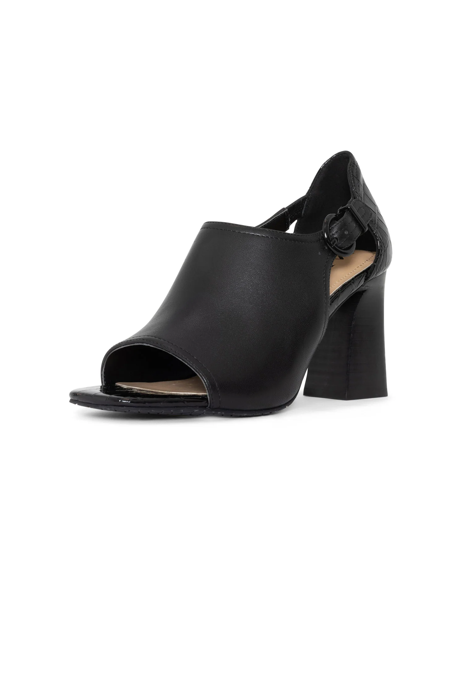 Larlie Block Heel Sandals - Black - Image 6