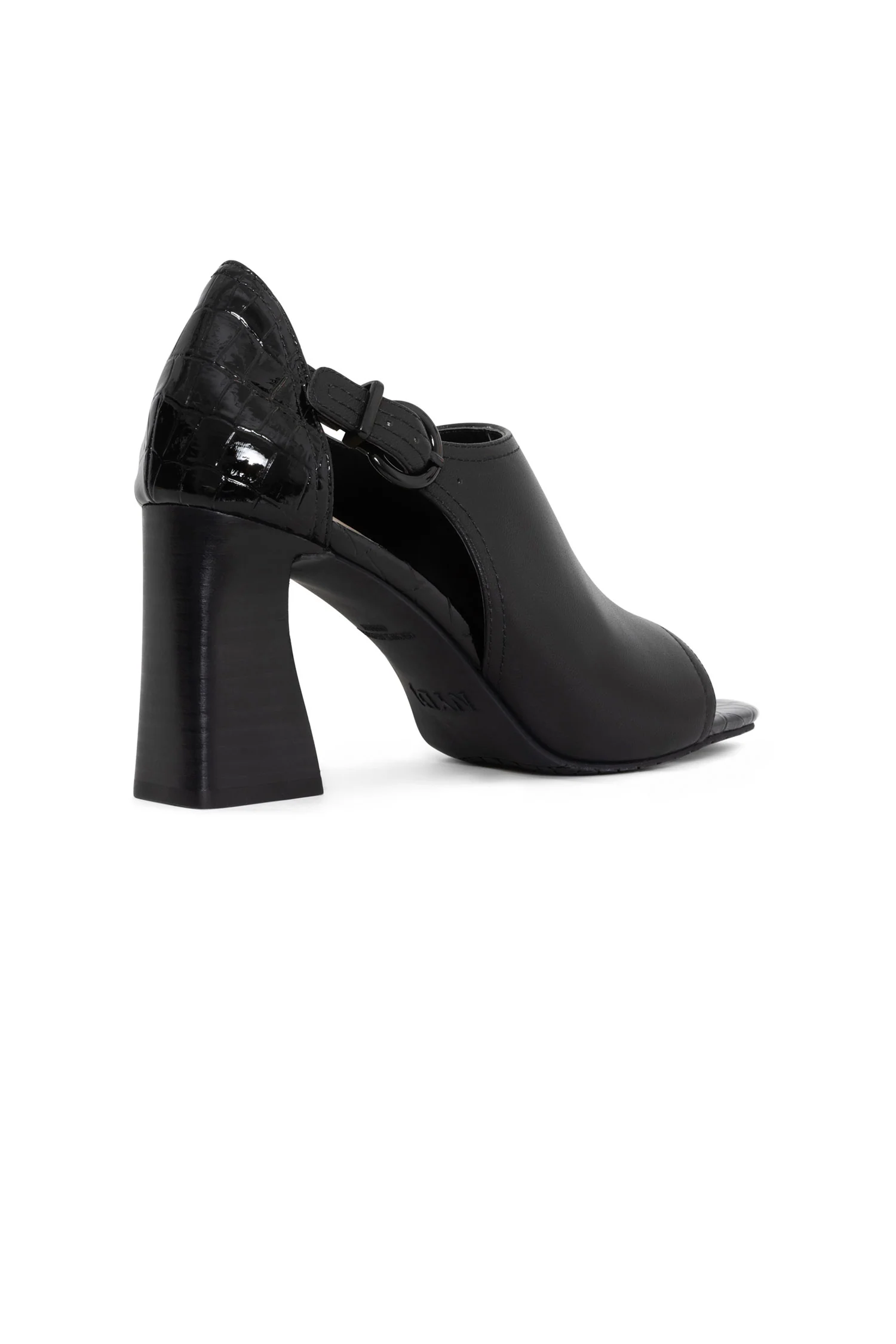 Larlie Block Heel Sandals - Black - Image 7
