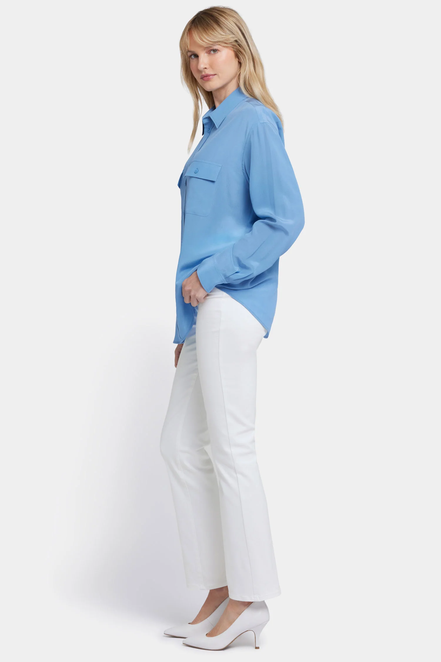 Lauren Silk Blouse - Pacific Coast - Image 3