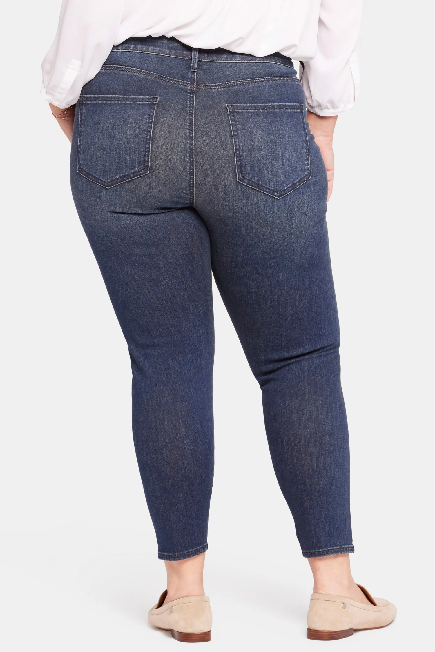 Le Silhouette Ami Skinny Jeans In Petite Plus Size - Precious - Image 2