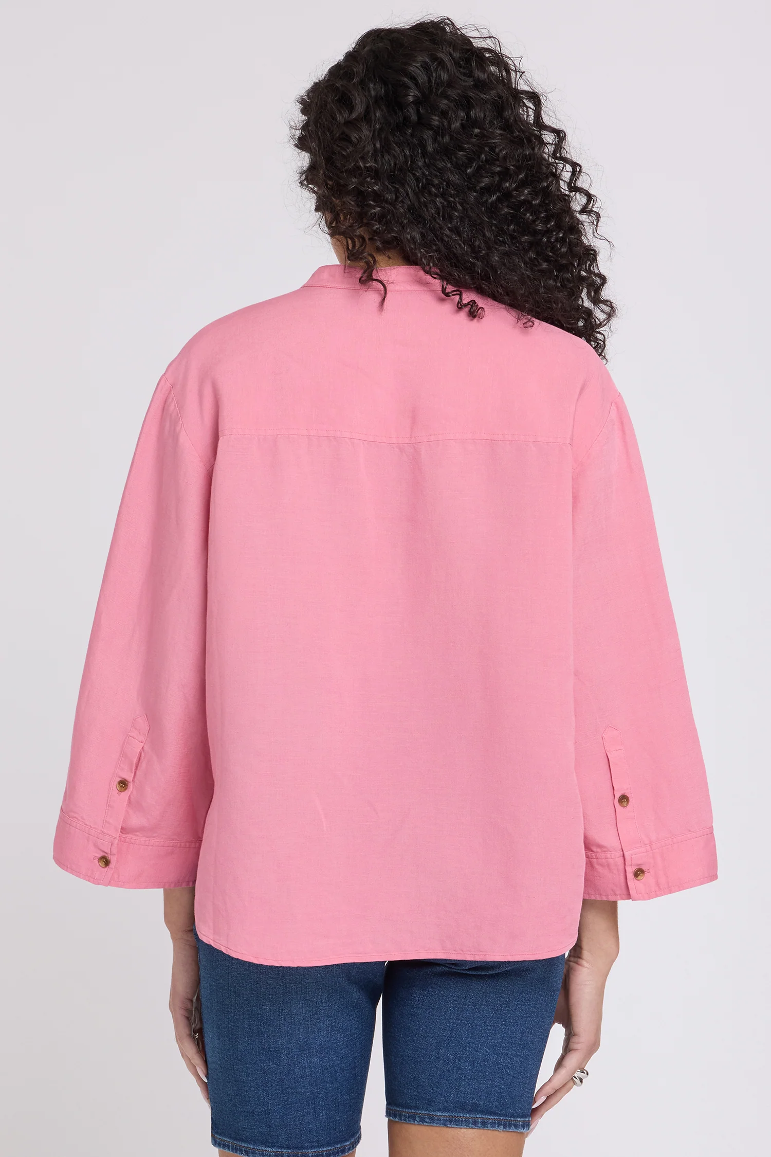 Maggie Oversize Blouse - Desert Rose - Image 2