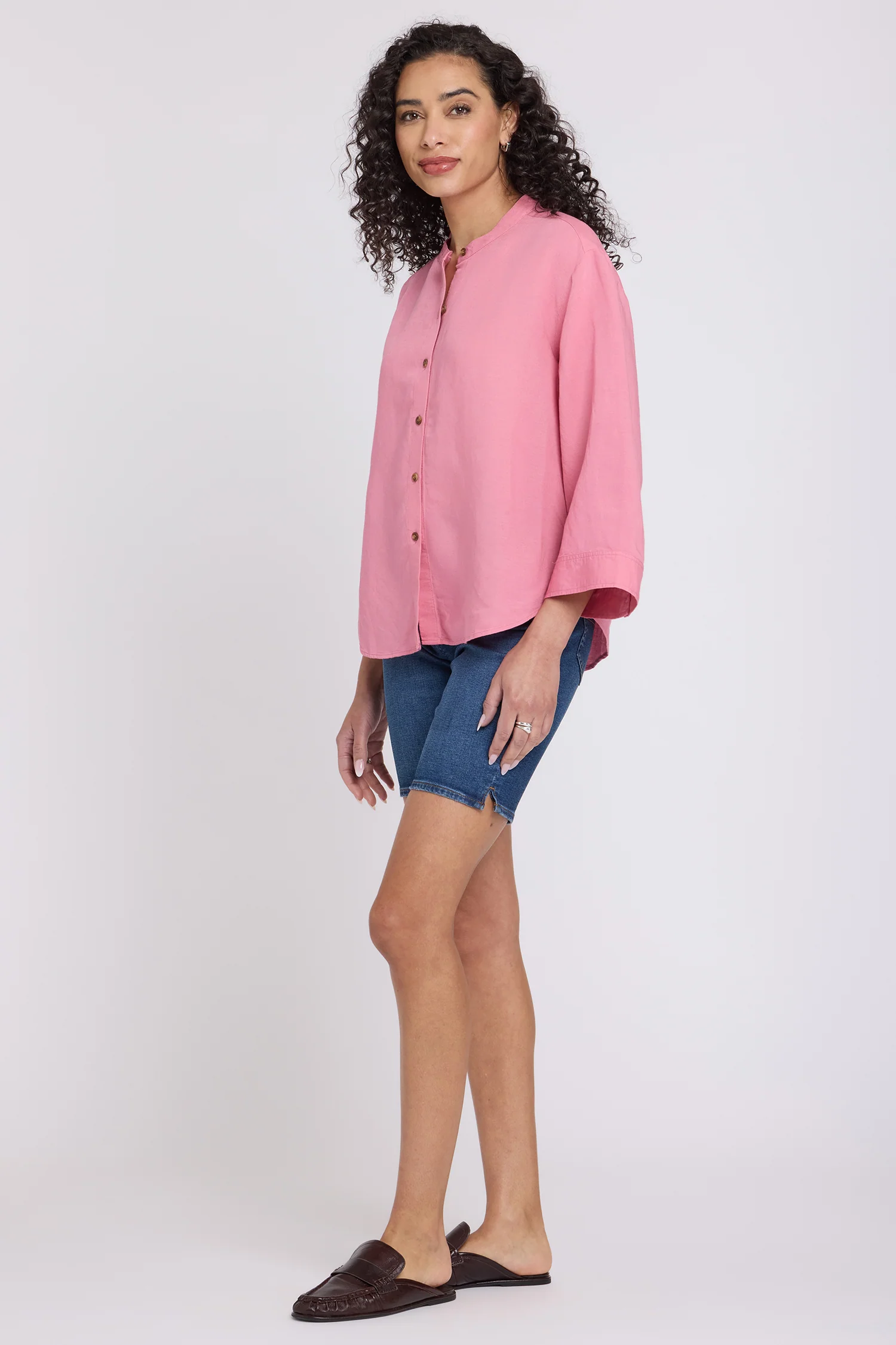 Maggie Oversize Blouse - Desert Rose - Image 3