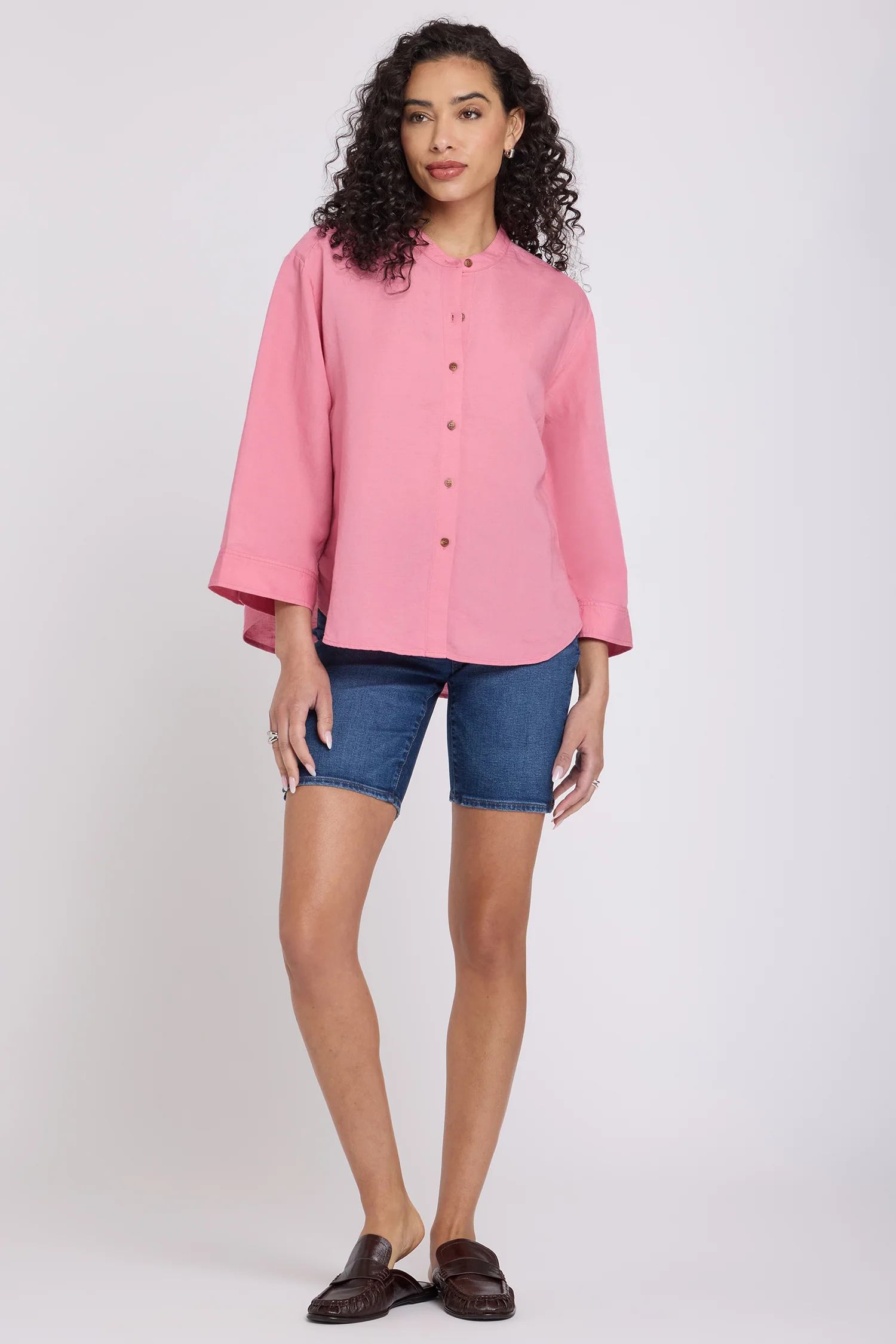 Maggie Oversize Blouse - Desert Rose - Image 4