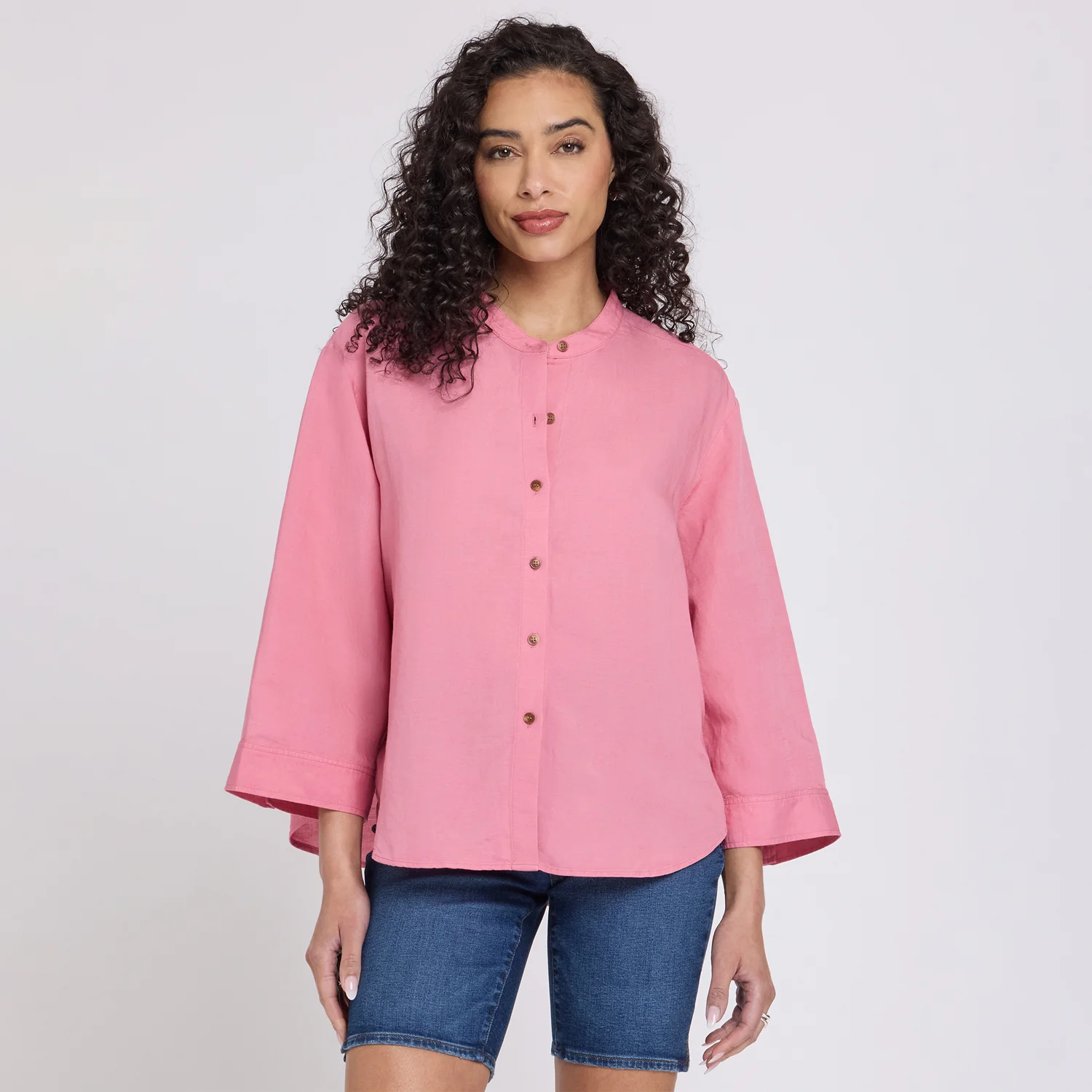 Maggie Oversize Blouse - Desert Rose - Image 6