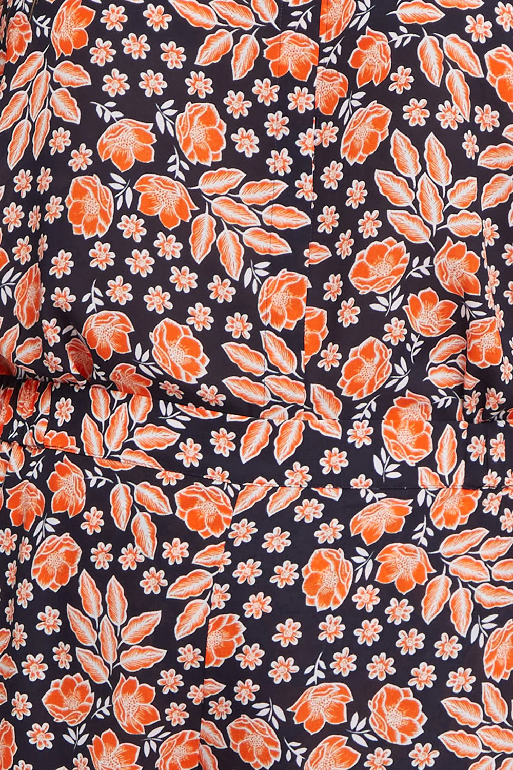 Mandarin Blouse And Short Set In Plus Size - Rose Haven - Image 6