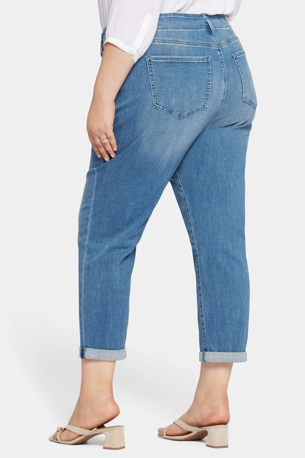 Margot Girlfriend Jeans In Petite Plus Size - Stunning - Image 2