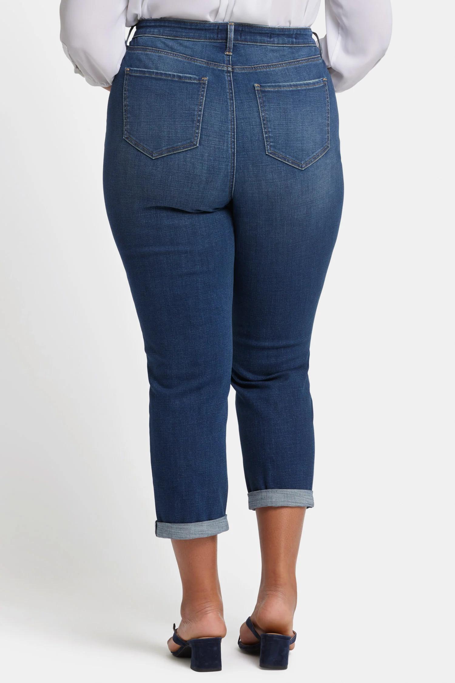 Margot Girlfriend Jeans In Plus Size - Olympus - Image 2