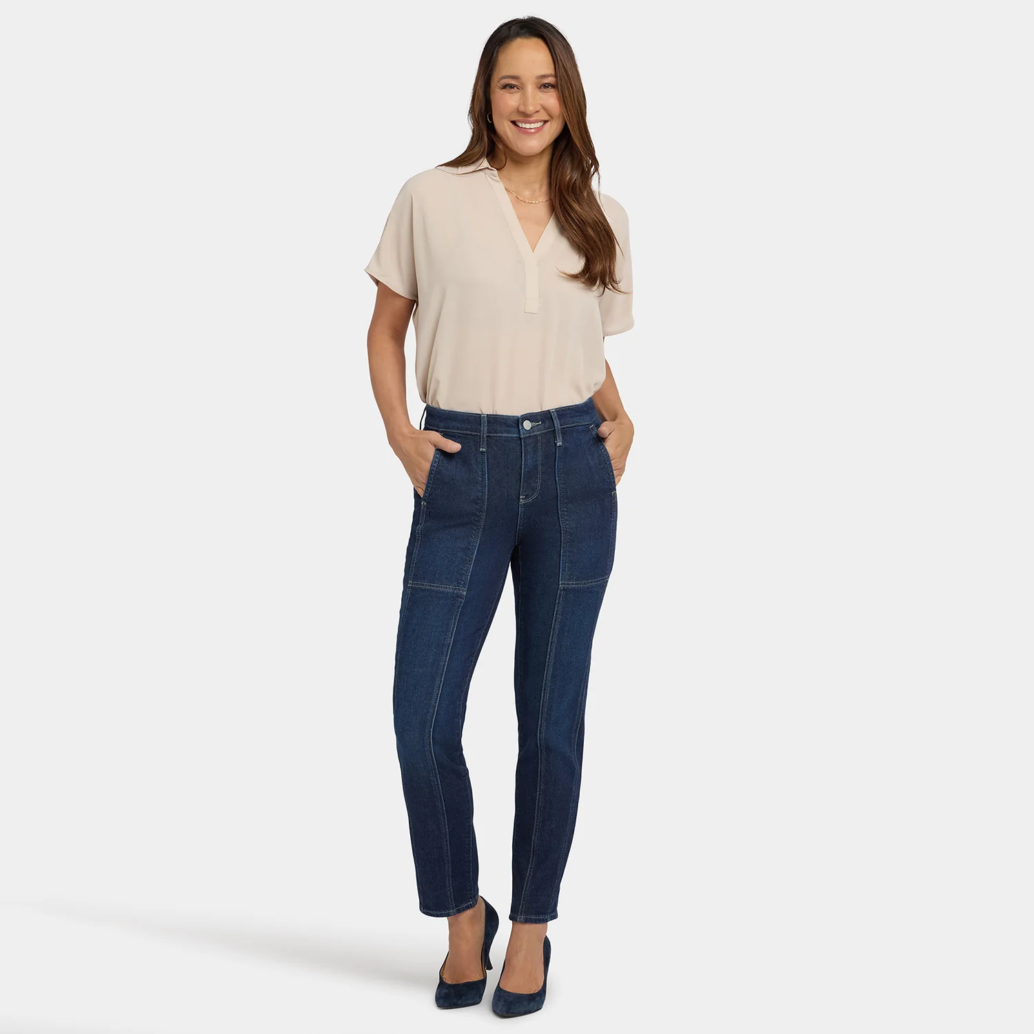 Margot Girlfriend Jeans - Midnight Breeze - Image 6