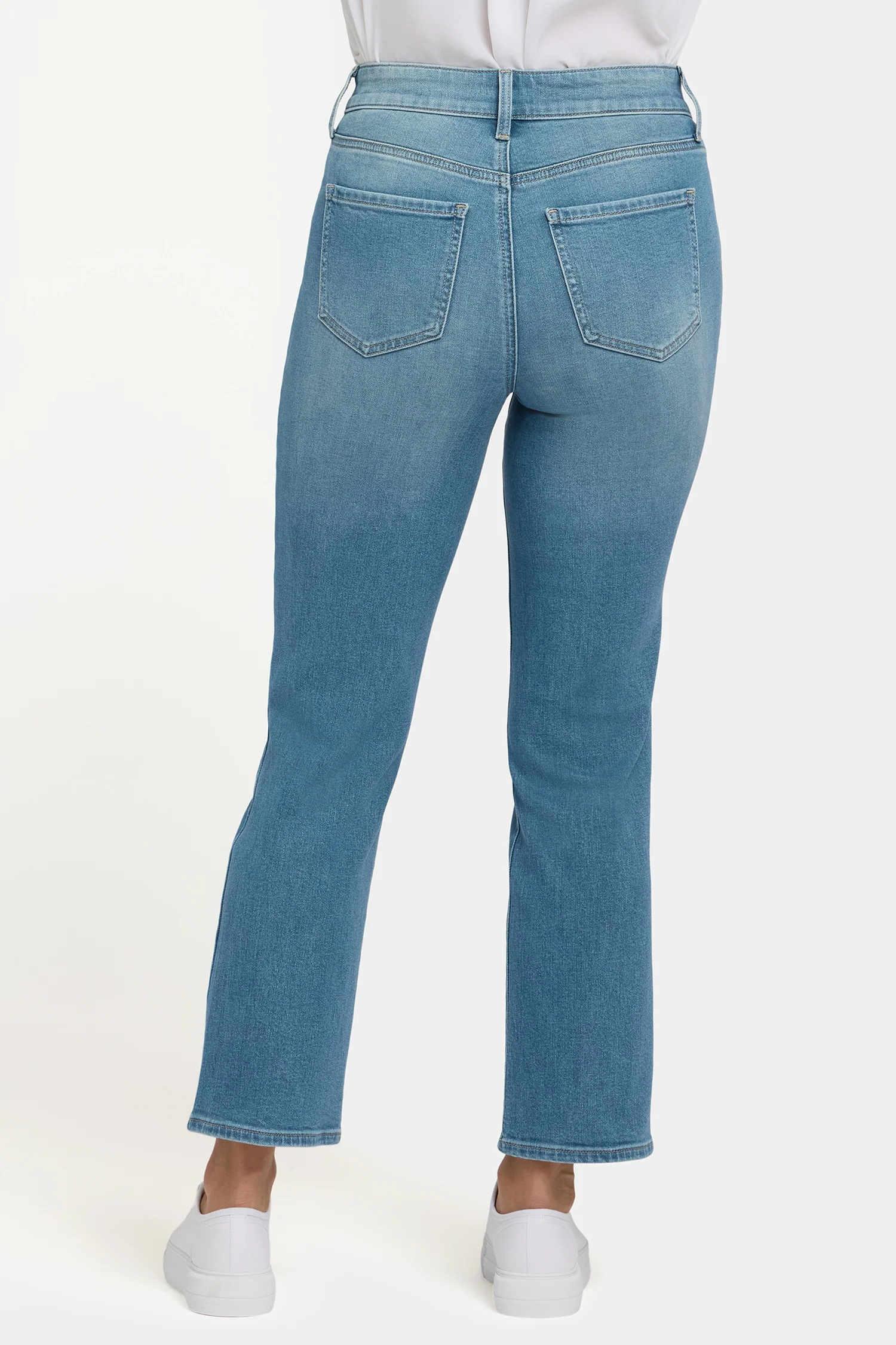 Marilyn Straight Ankle Jeans - Avenue Blue - Image 6