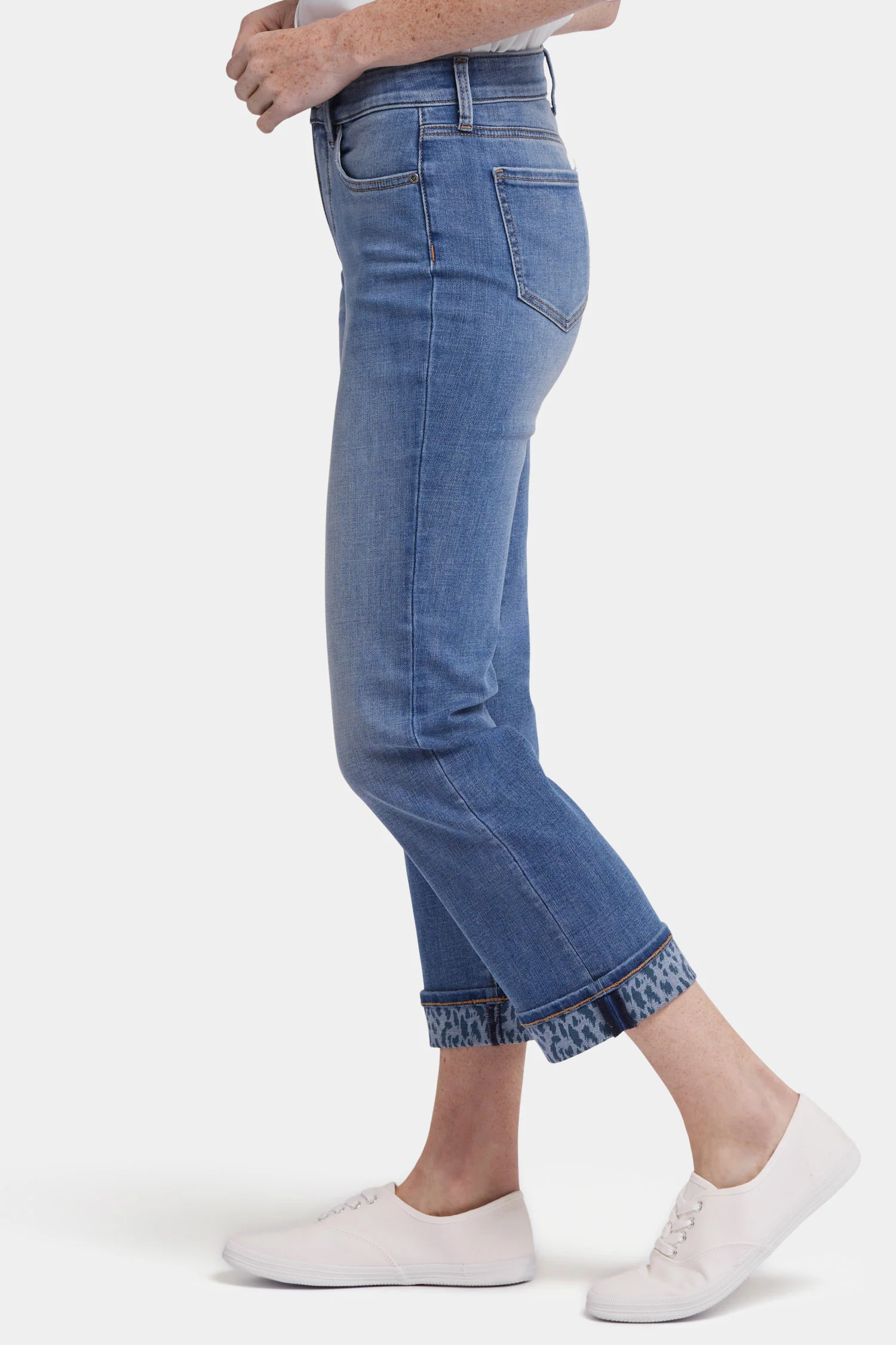 Marilyn Straight Ankle Jeans - Barcelona Breeze - Image 4