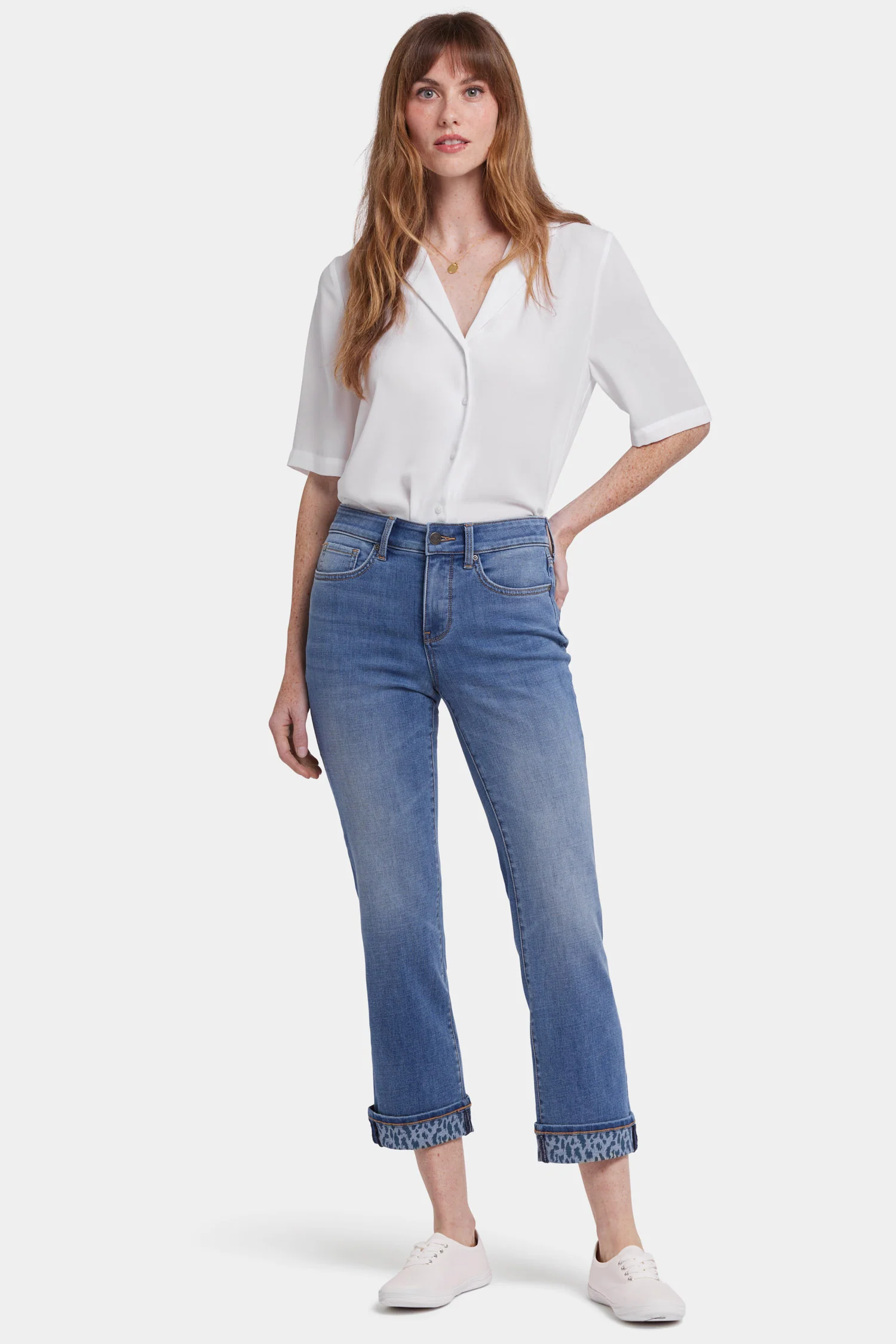 Marilyn Straight Ankle Jeans - Barcelona Breeze - Image 5
