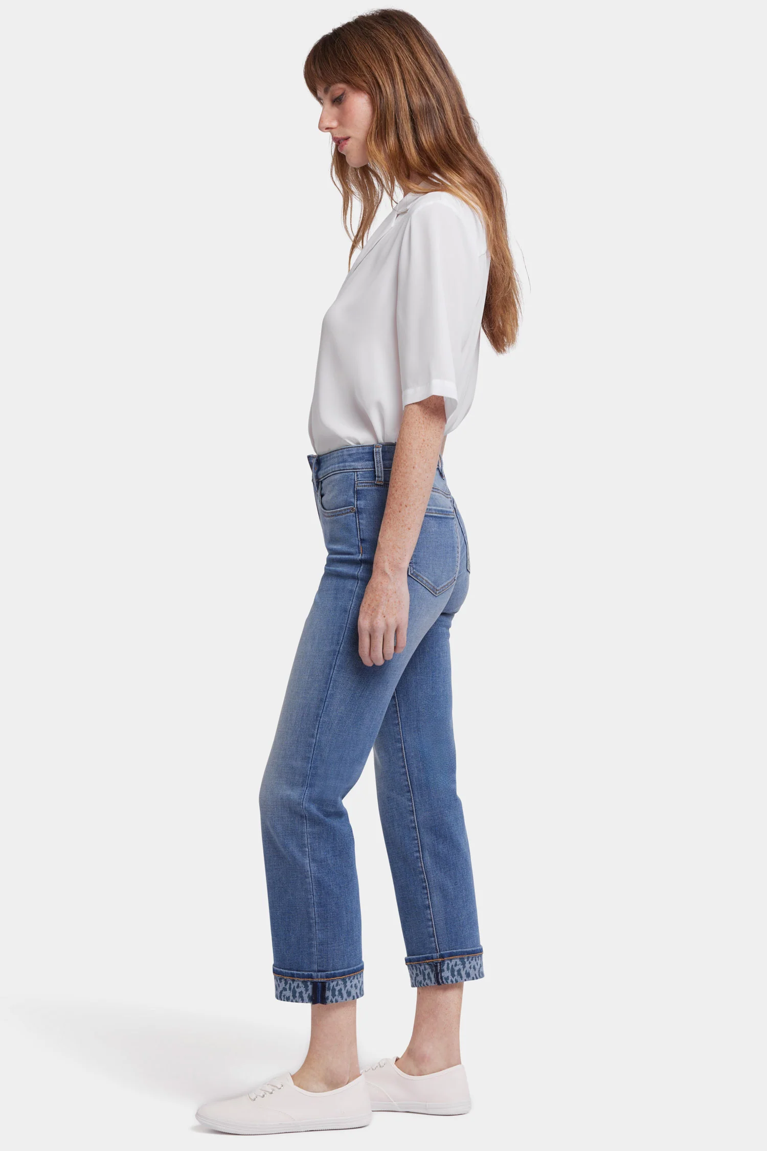 Marilyn Straight Ankle Jeans - Barcelona Breeze - Image 6