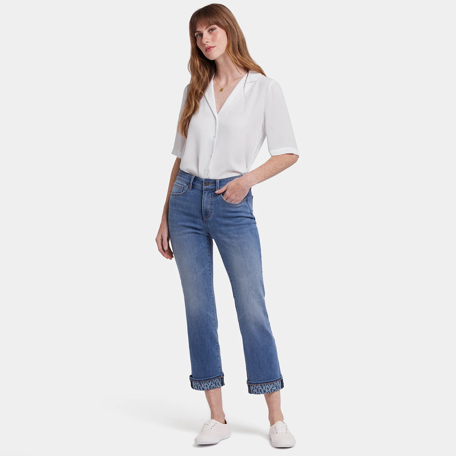 Marilyn Straight Ankle Jeans - Barcelona Breeze - Image 7